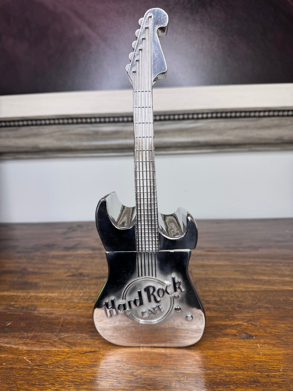 Limited Edition Hard Rock Cafe Martini Cocktail Shaker w/ Hard Shell Case