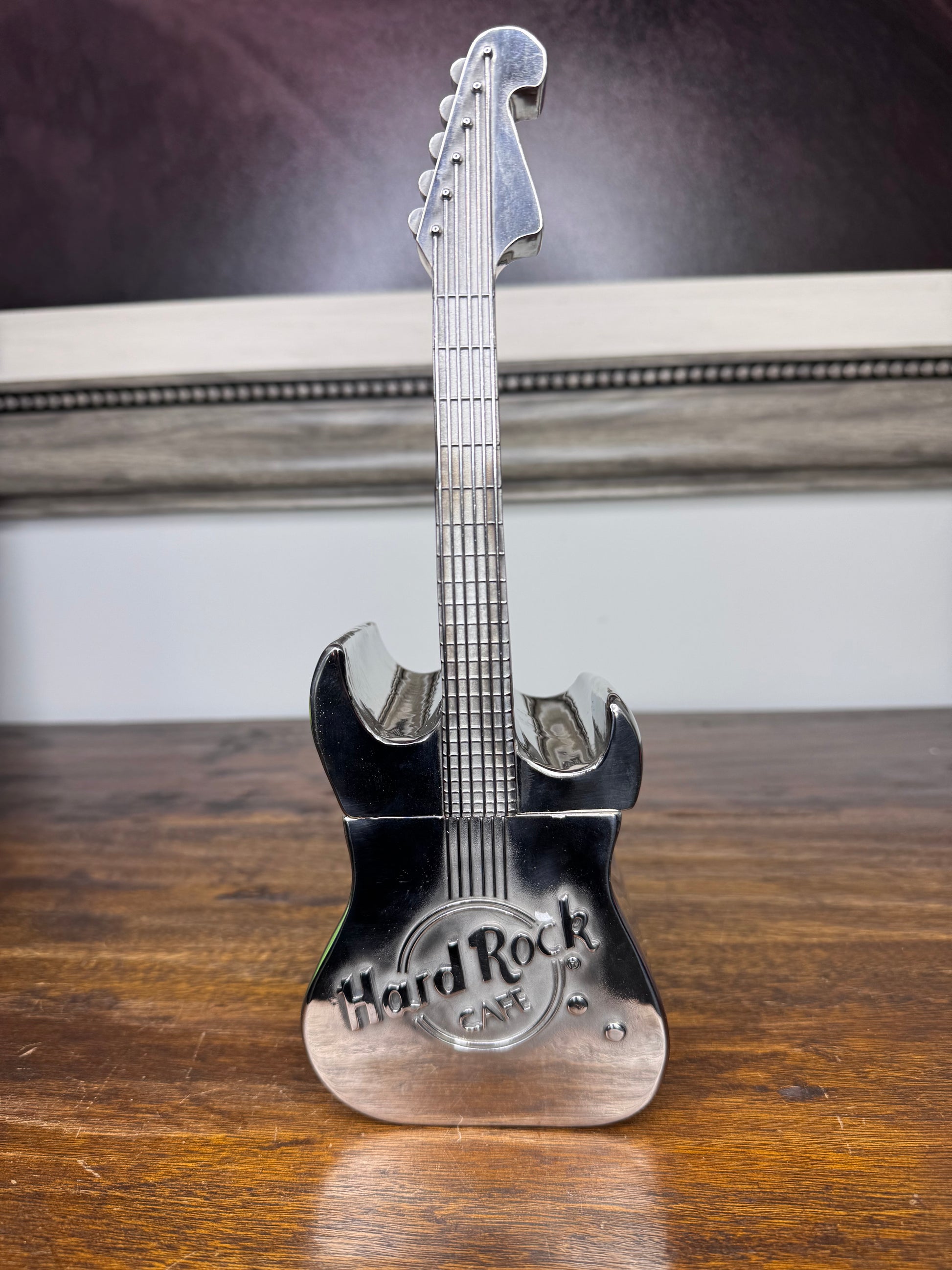 Limited Edition Hard Rock Cafe Martini Cocktail Shaker w/ Hard Shell Case