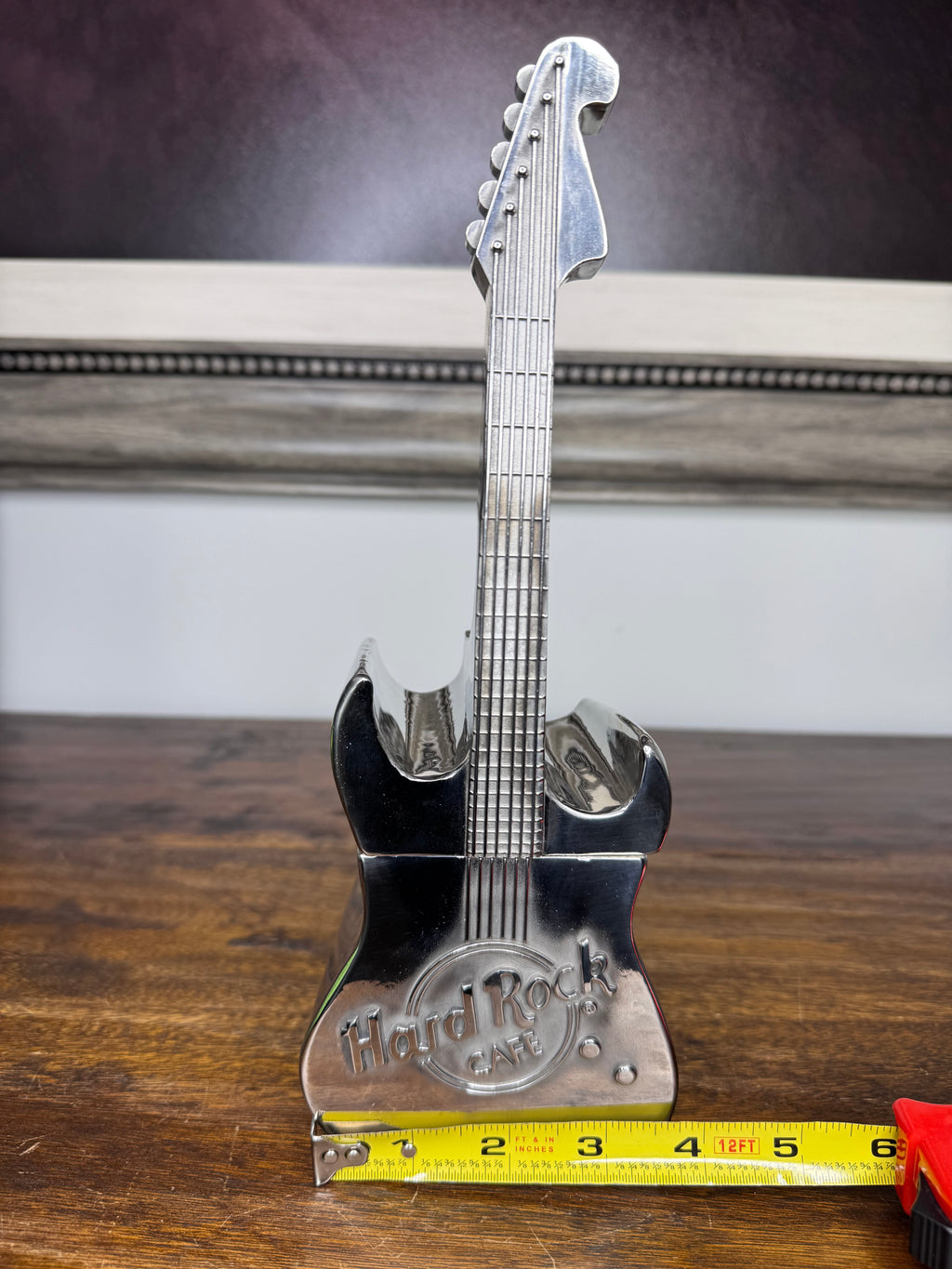 Limited Edition Hard Rock Cafe Martini Cocktail Shaker w/ Hard Shell Case
