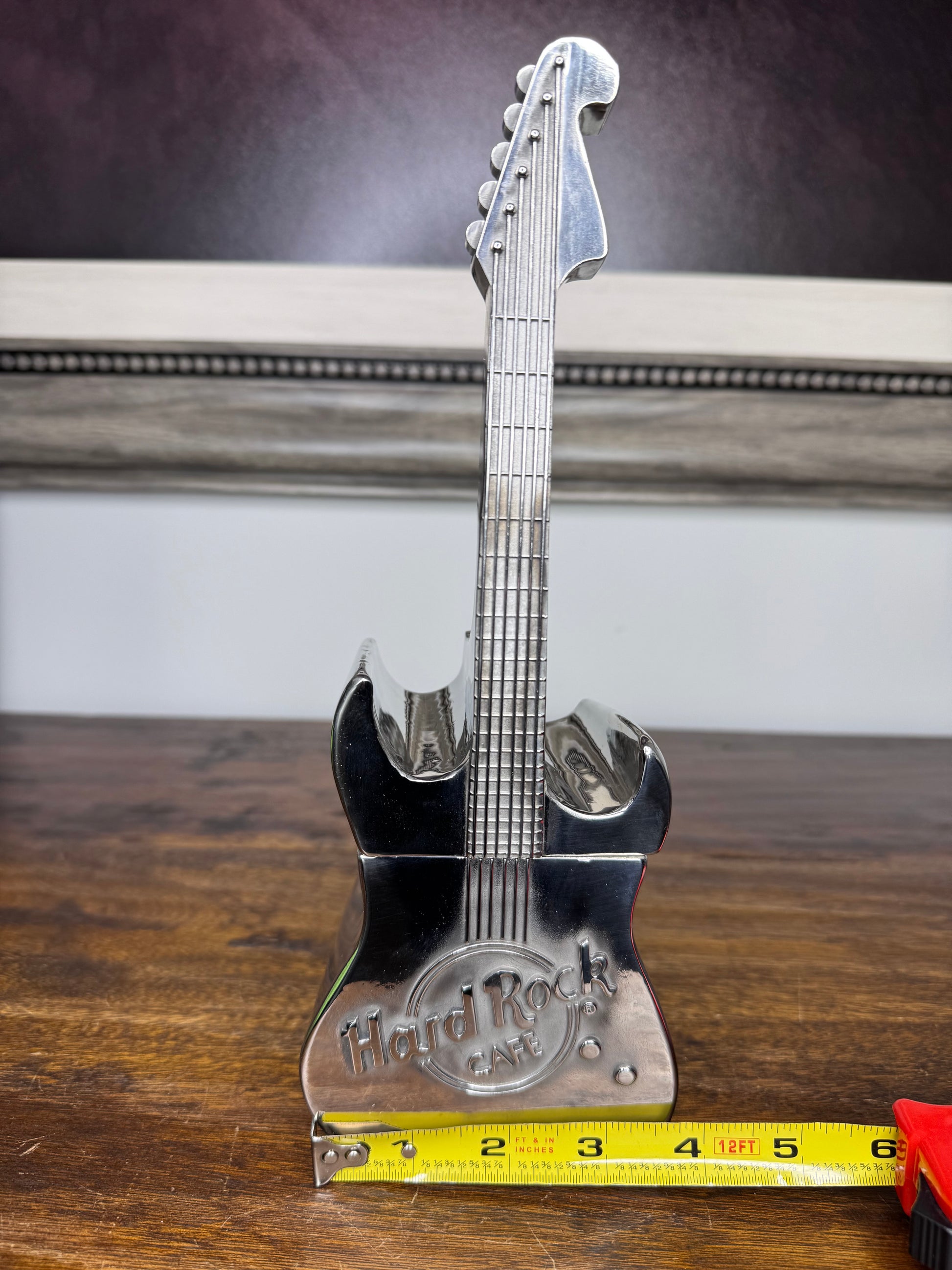 Limited Edition Hard Rock Cafe Martini Cocktail Shaker w/ Hard Shell Case