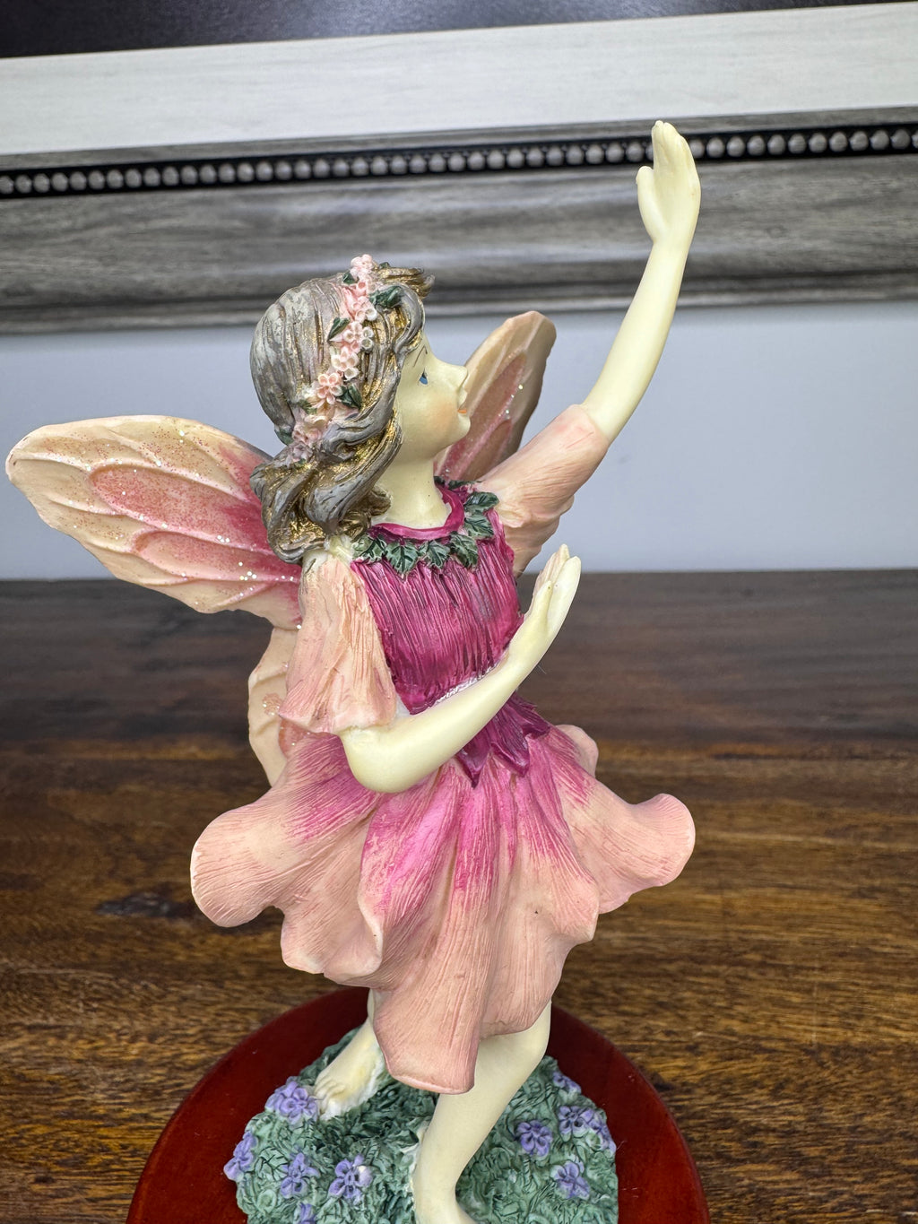 1996 Limited Ed Denzine "Dancing" Fairy Music Box w/ Original Box