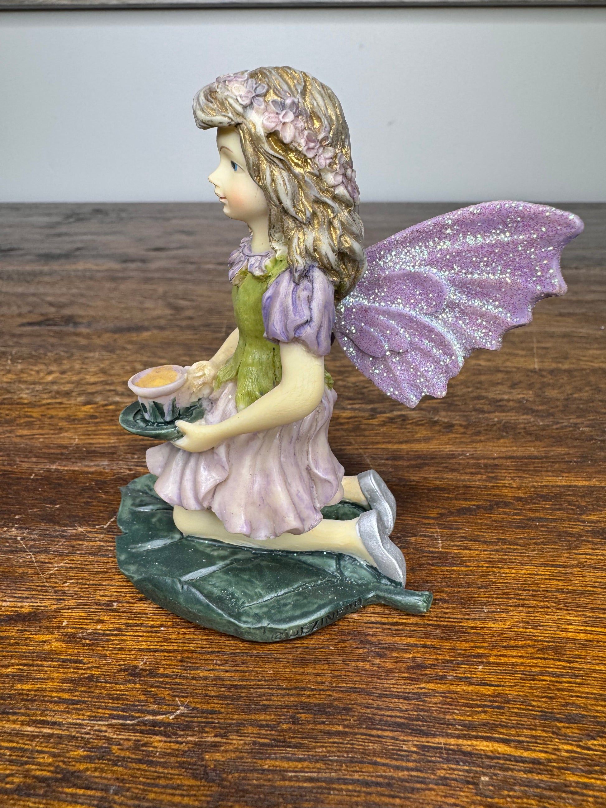 Dezine Fairy Collection Tea Party Fairy with Box
