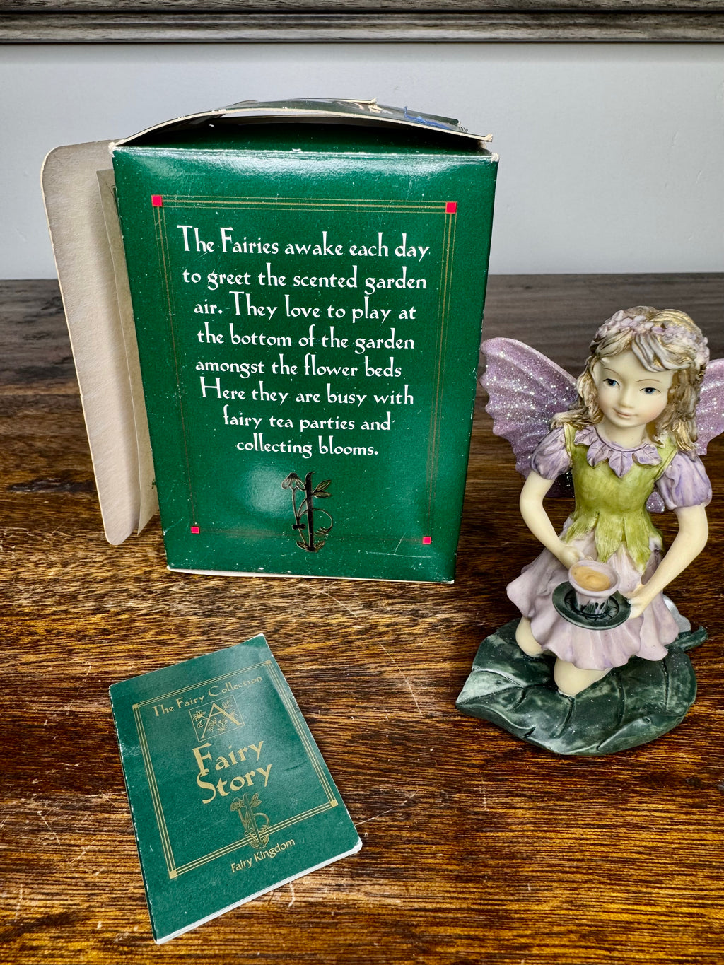 Dezine Fairy Collection Tea Party Fairy with Box