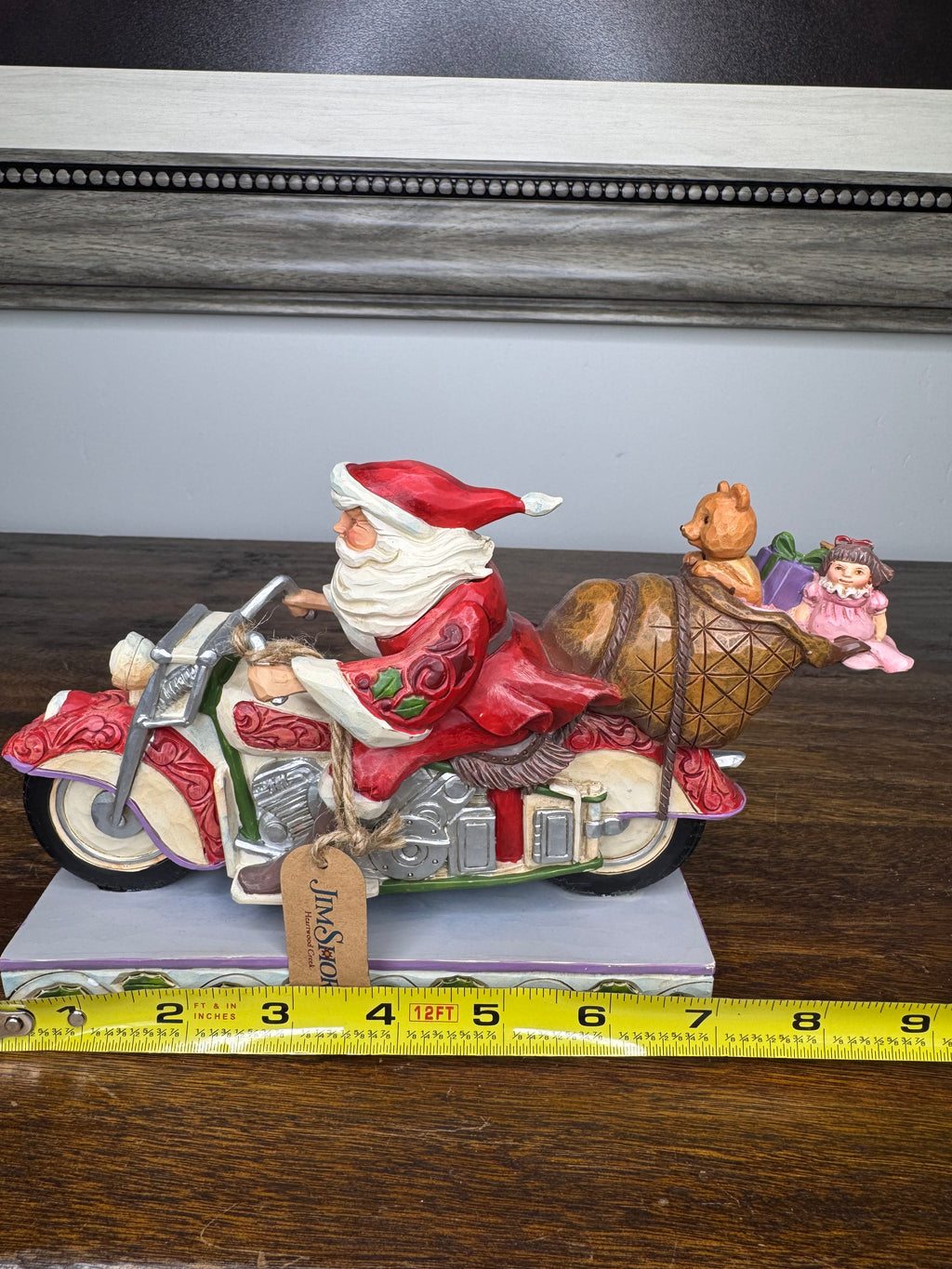 2021 Jim Shore Heartwood Creek "Cruising Towards Christmas" Santa on Motorcycle Figurine
