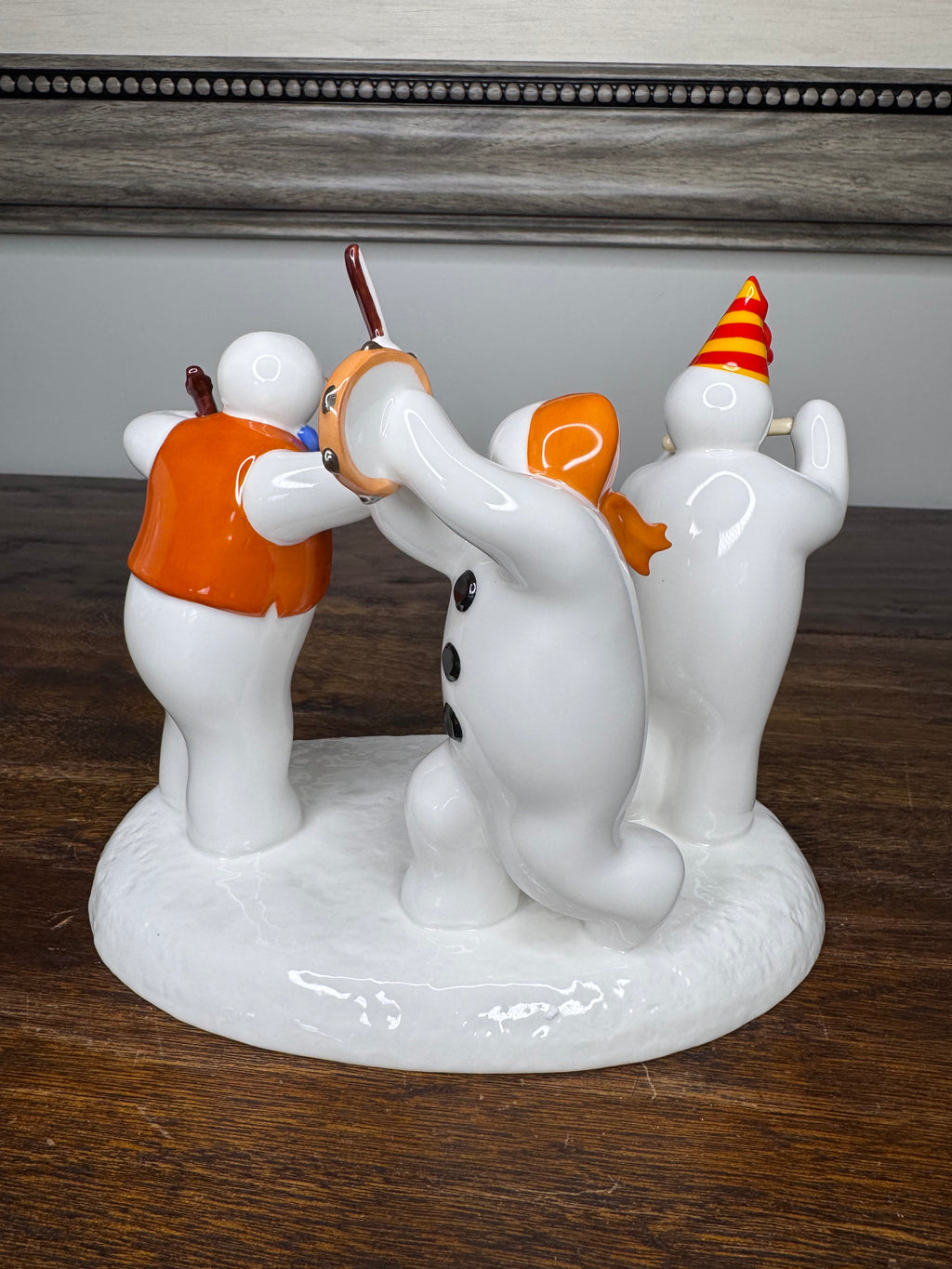 2004 Coalport "All Together Now" Snowman Collection Numbered, w/ Original Box