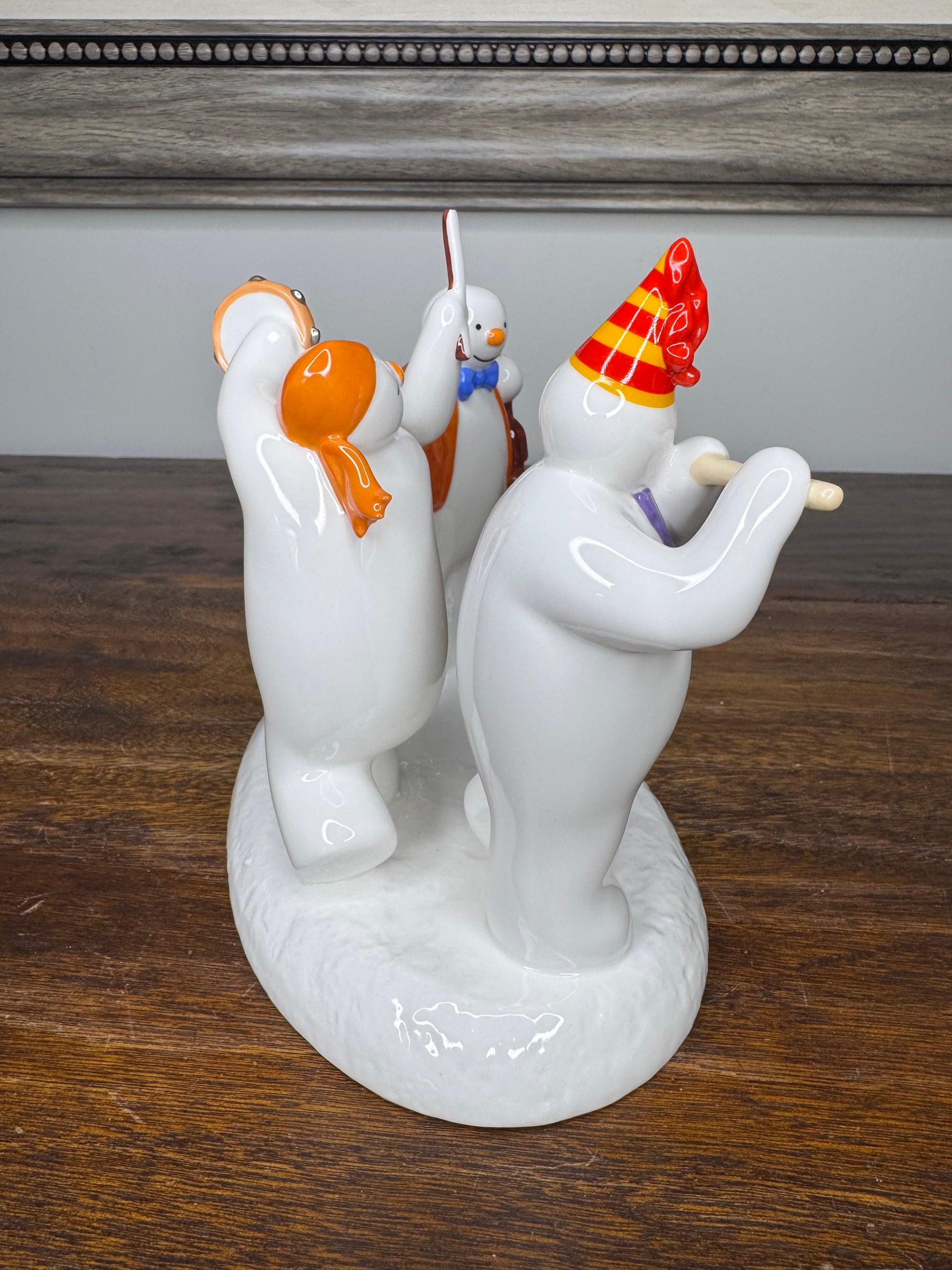 2004 Coalport "All Together Now" Snowman Collection Numbered, w/ Original Box