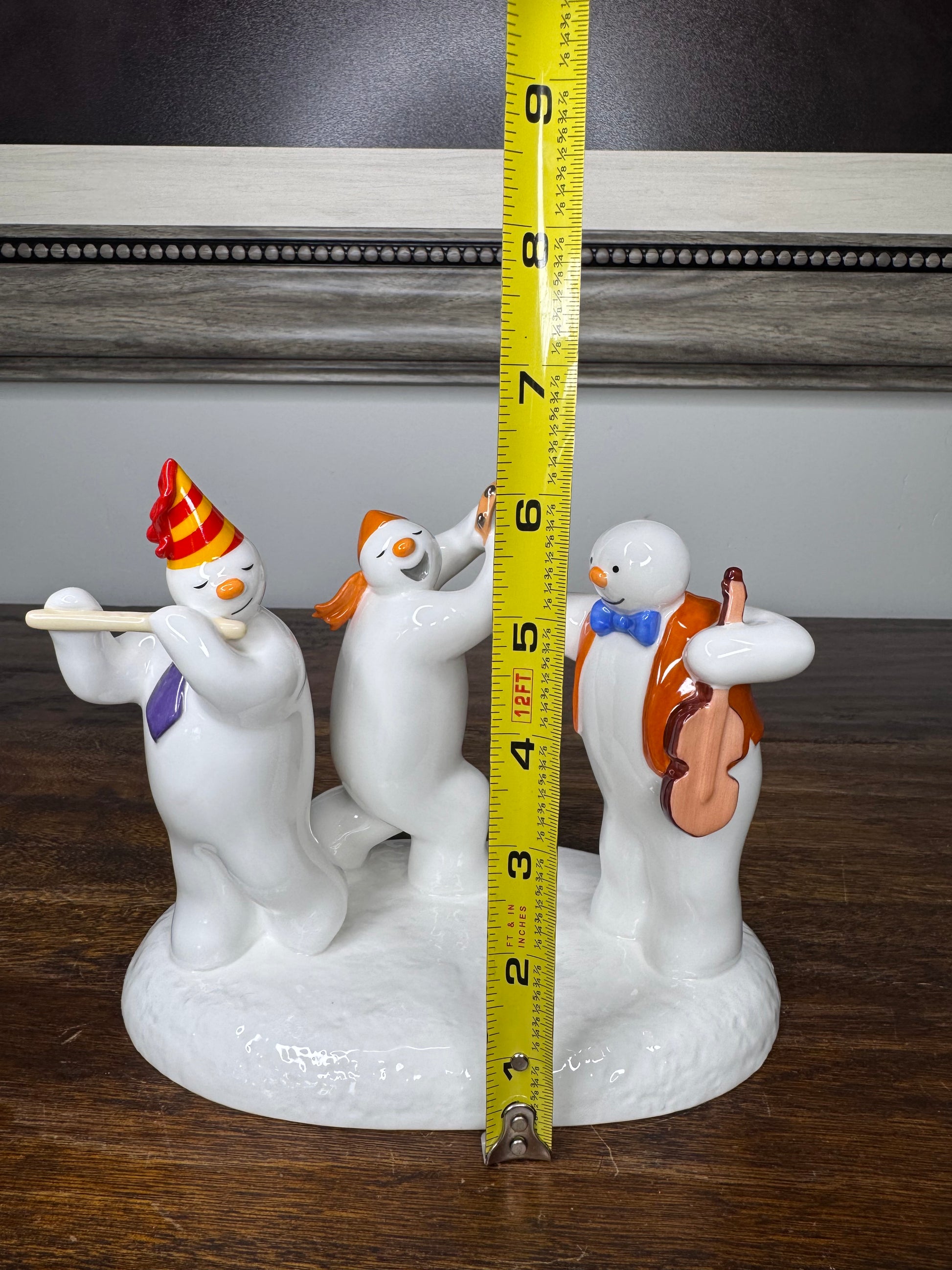 2004 Coalport "All Together Now" Snowman Collection Numbered, w/ Original Box