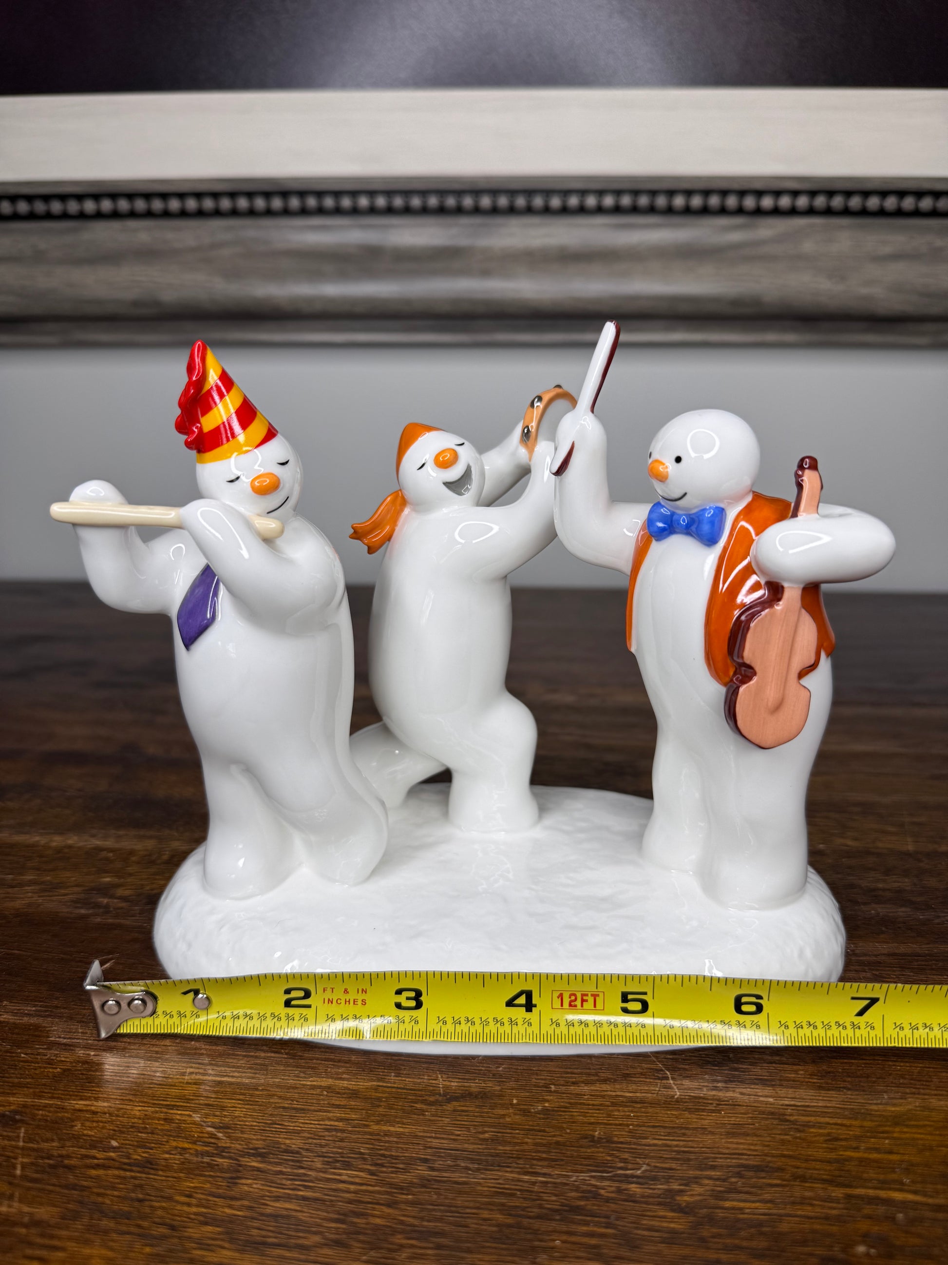2004 Coalport "All Together Now" Snowman Collection Numbered, w/ Original Box
