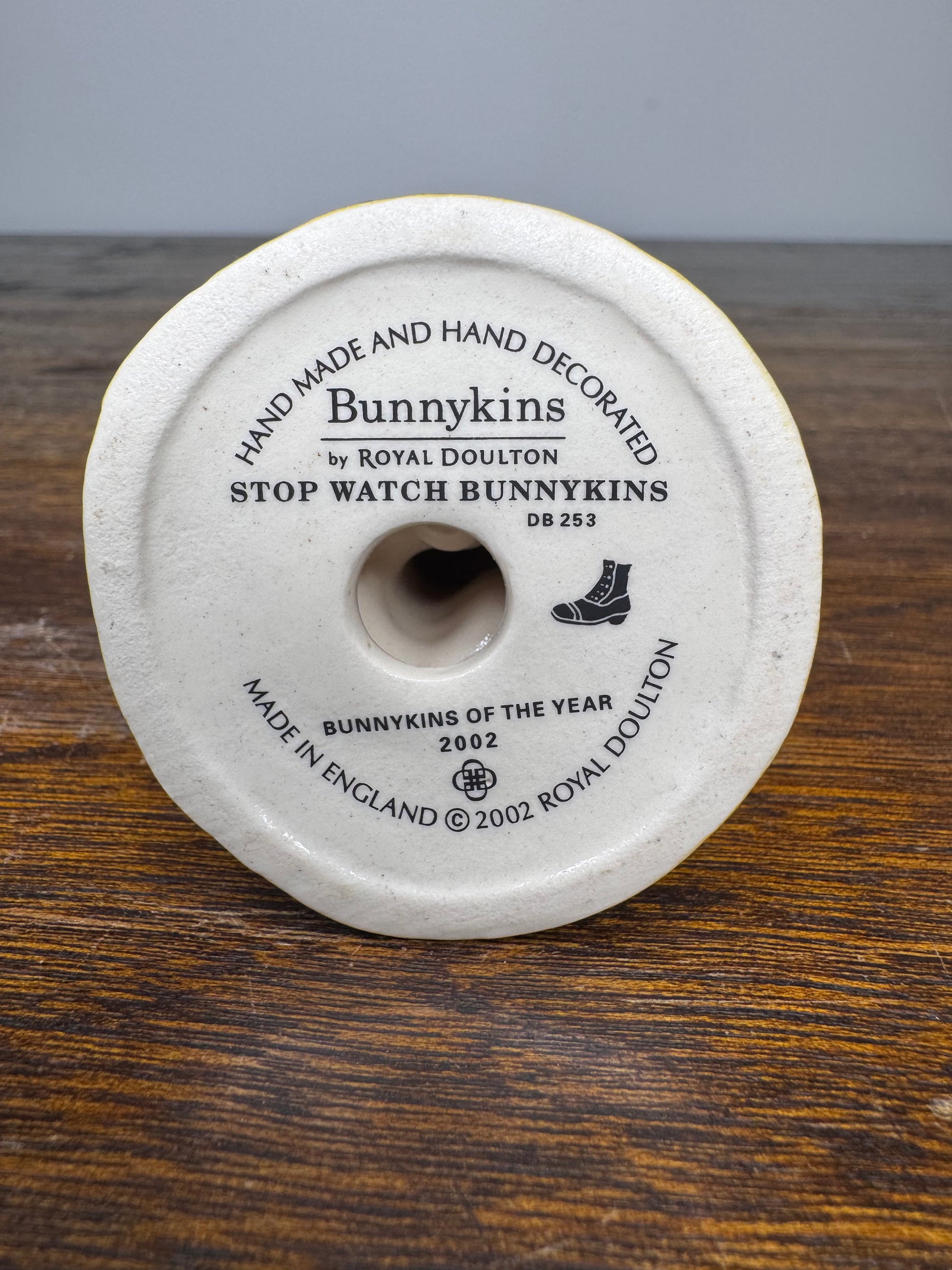 Royal Doulton "Stopwatch" Bunnykins Figurine