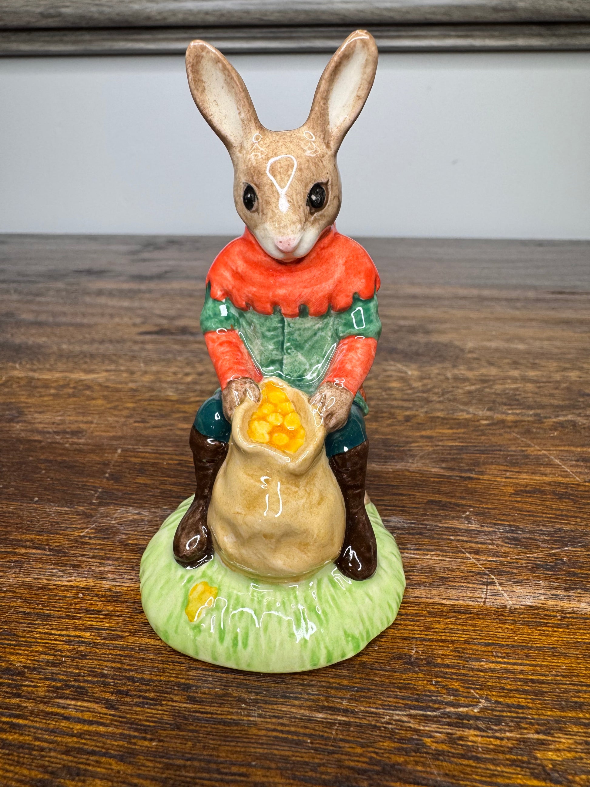 2002 Royal Doulton "Will Scarlett" Bunnykins Figurine from Robin Hood Collection