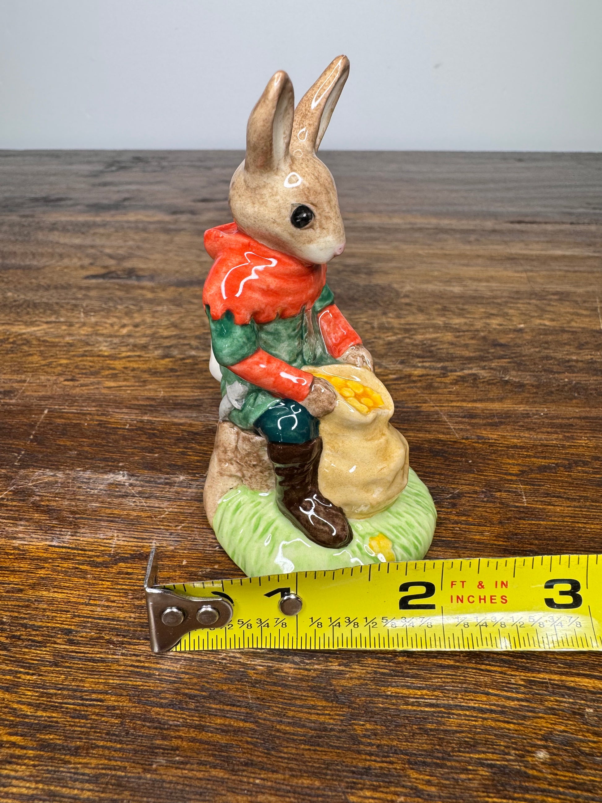 2002 Royal Doulton "Will Scarlett" Bunnykins Figurine from Robin Hood Collection