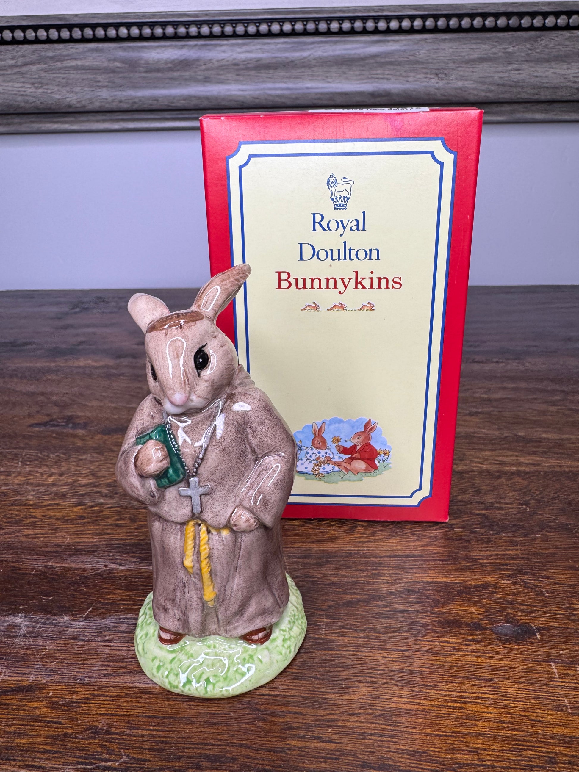 Royal Doulton "Friar Tuck" Bunnykins Figurine w/ Box