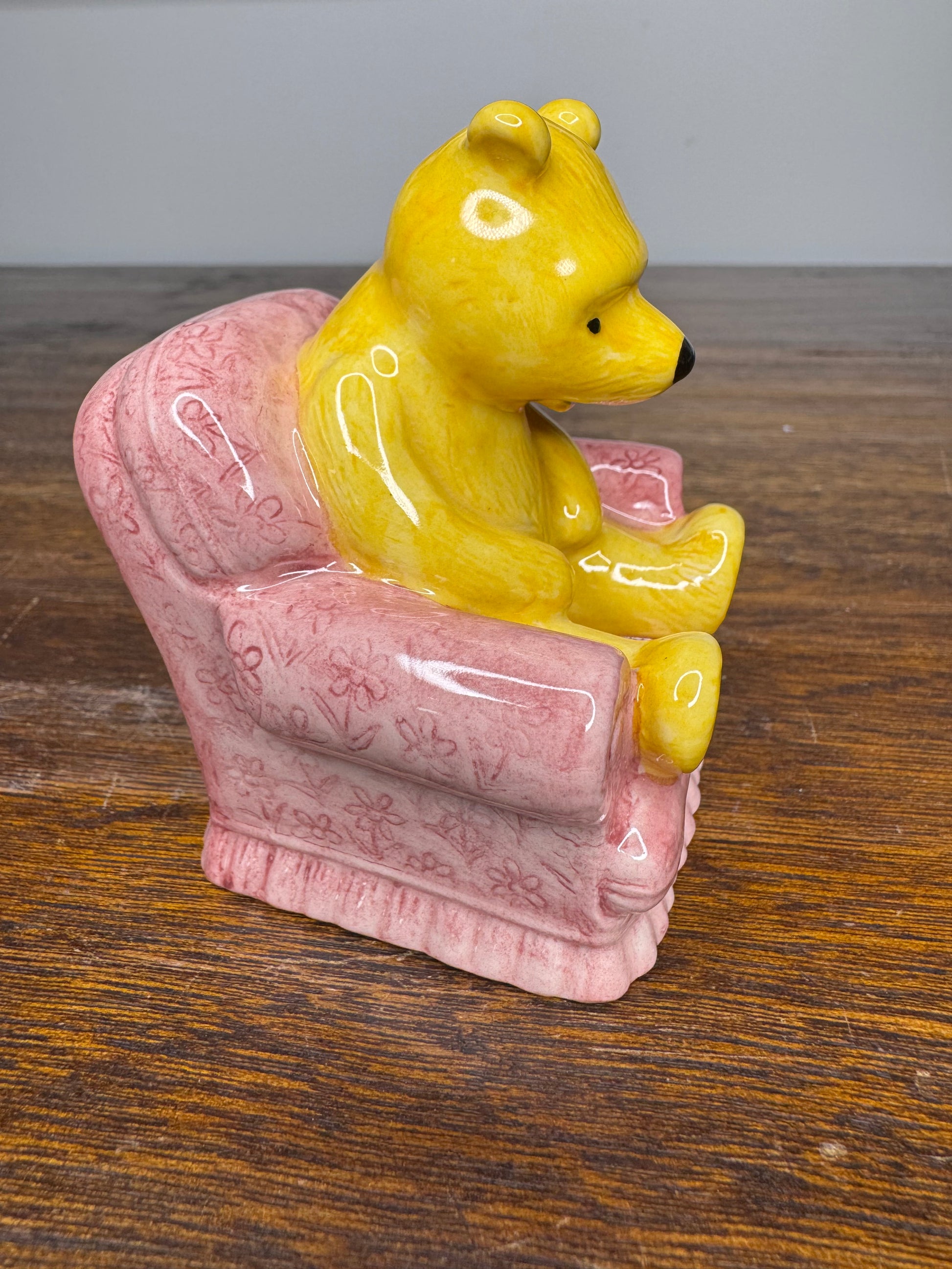 Royal Doulton Winnie the Pooh in Armchair Figurine
