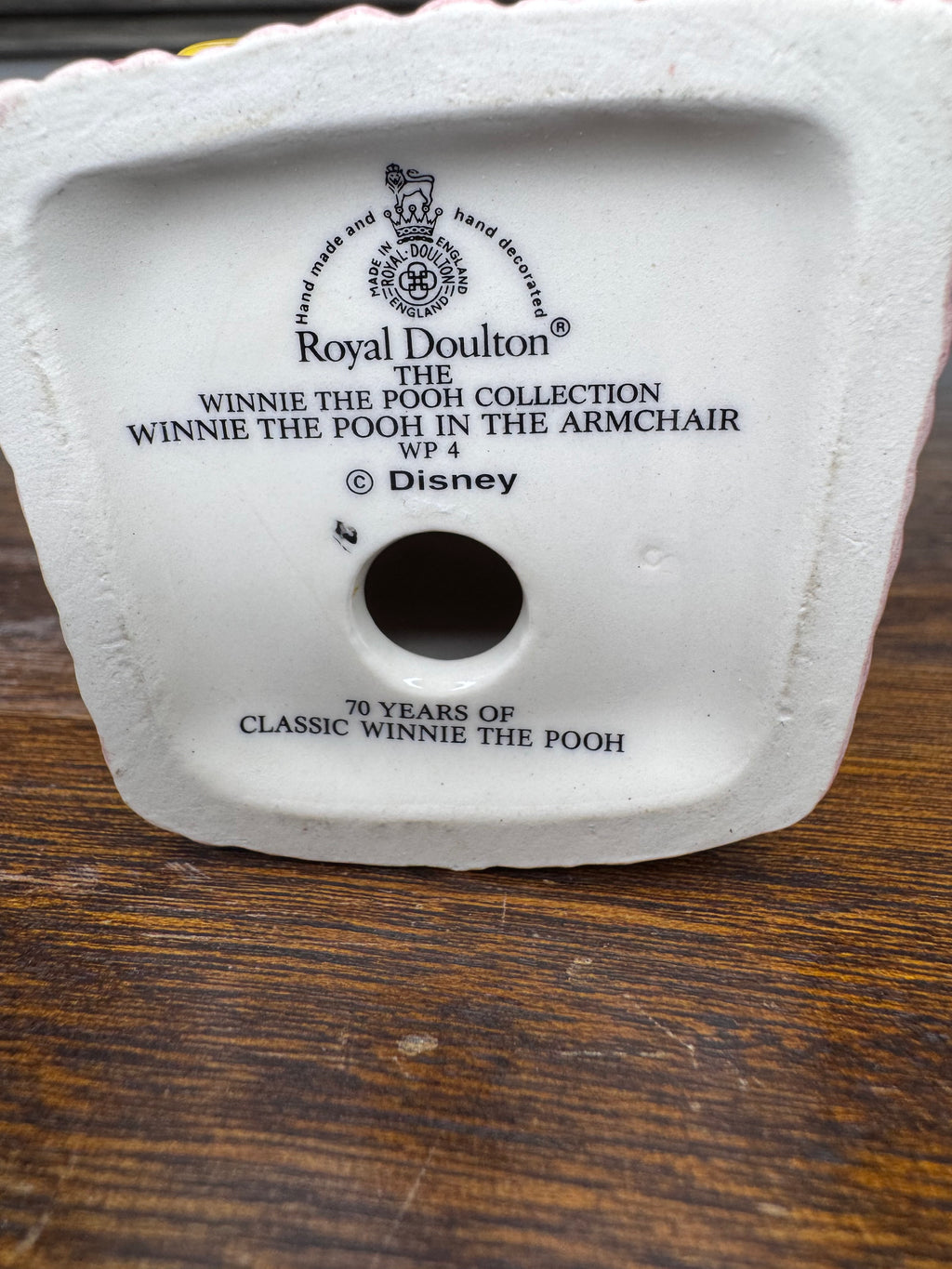 Royal Doulton Winnie the Pooh in Armchair Figurine