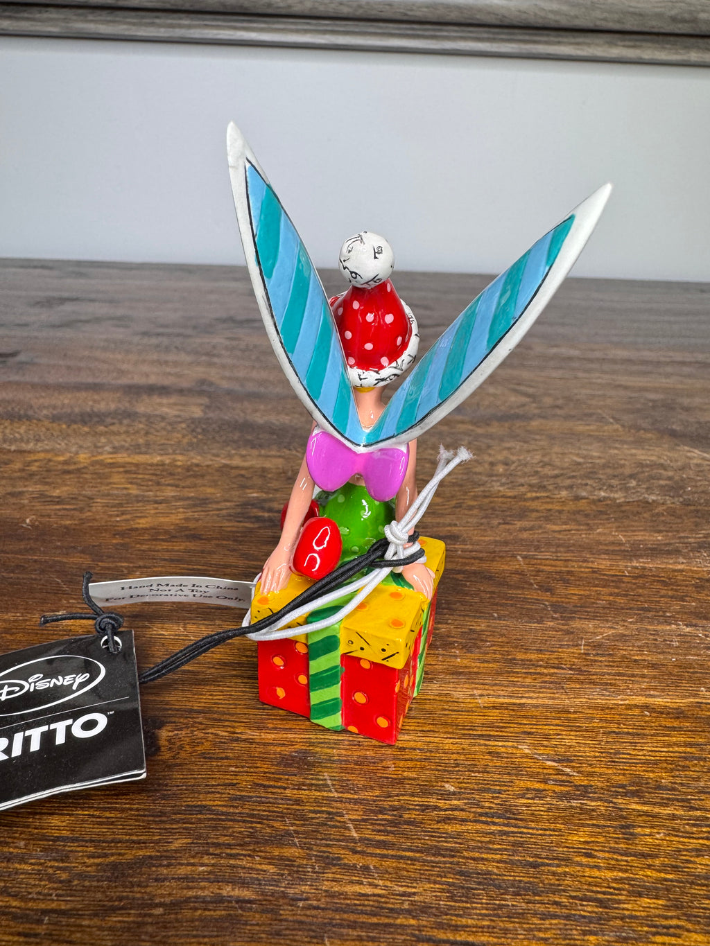 Disney By Britto Mini Holiday Tinker Bell Figurine w/ Box