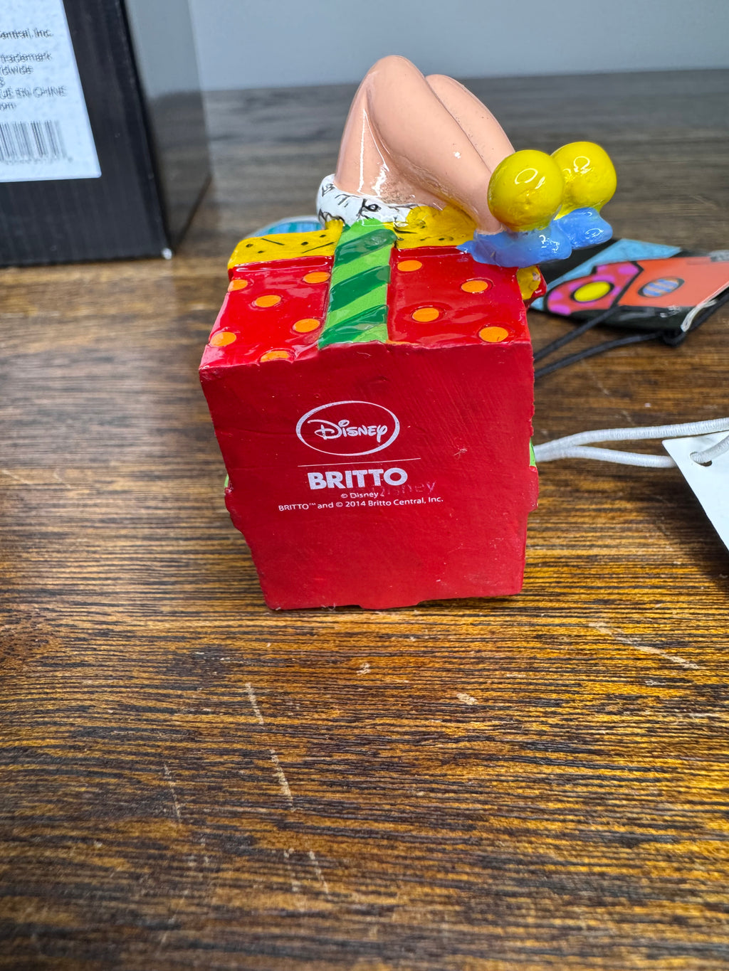 Disney By Britto Mini Holiday Tinker Bell Figurine w/ Box