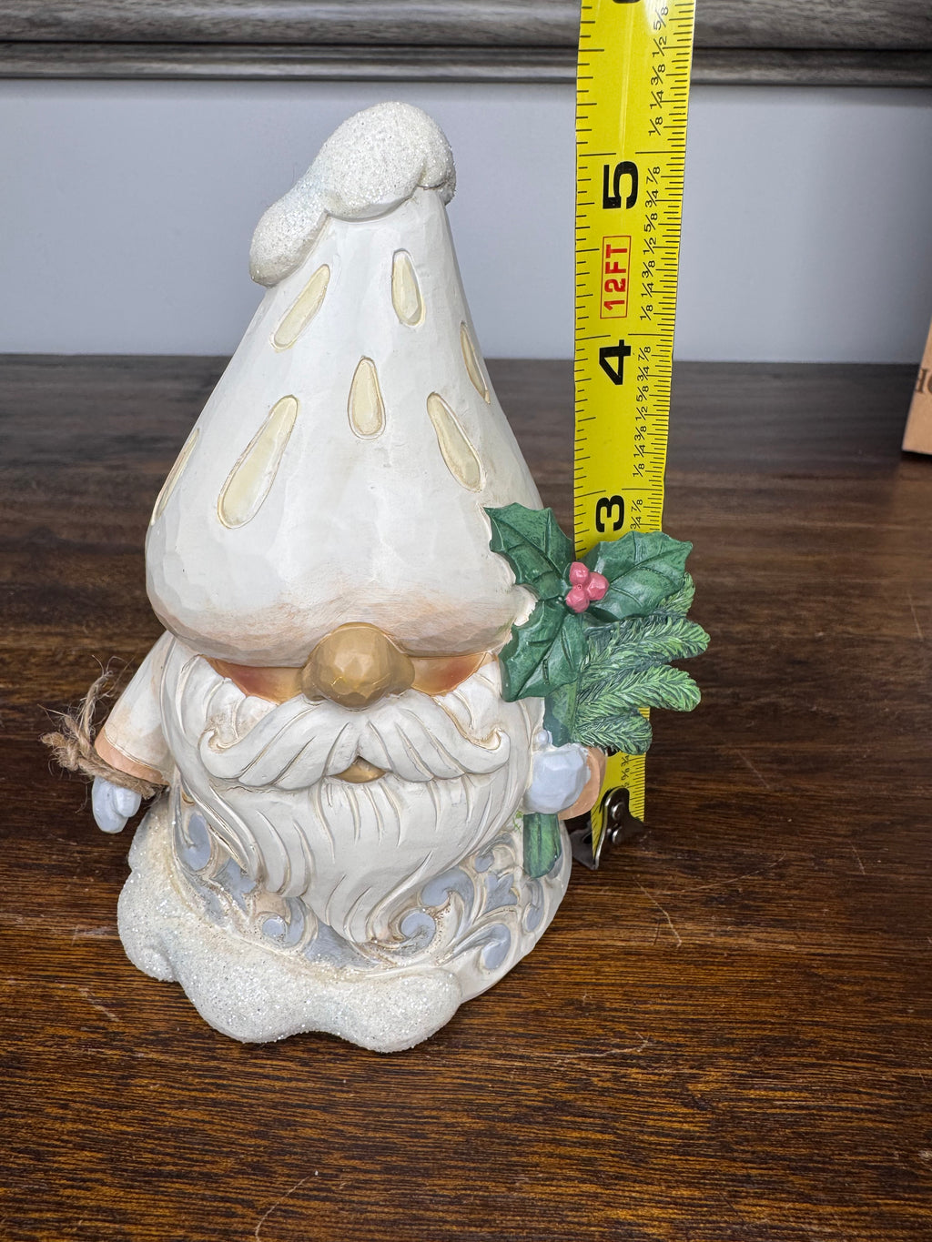 2002 Jim Shore Heartwood Creek "Winter's Fun-Guy" Christmas Gnome NIB