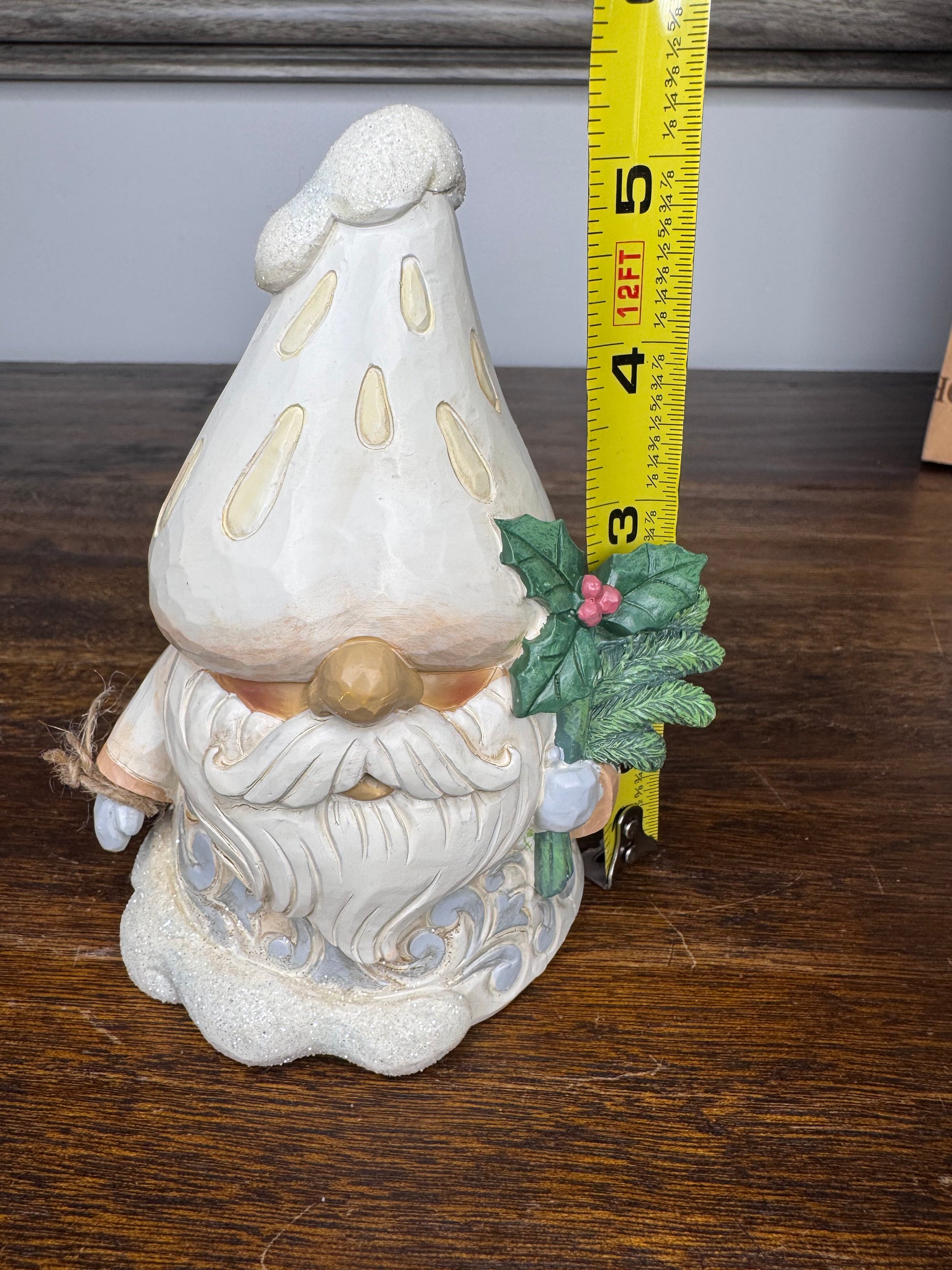2002 Jim Shore Heartwood Creek "Winter's Fun-Guy" Christmas Gnome NIB