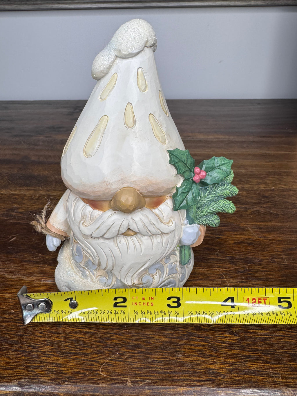 2002 Jim Shore Heartwood Creek "Winter's Fun-Guy" Christmas Gnome NIB
