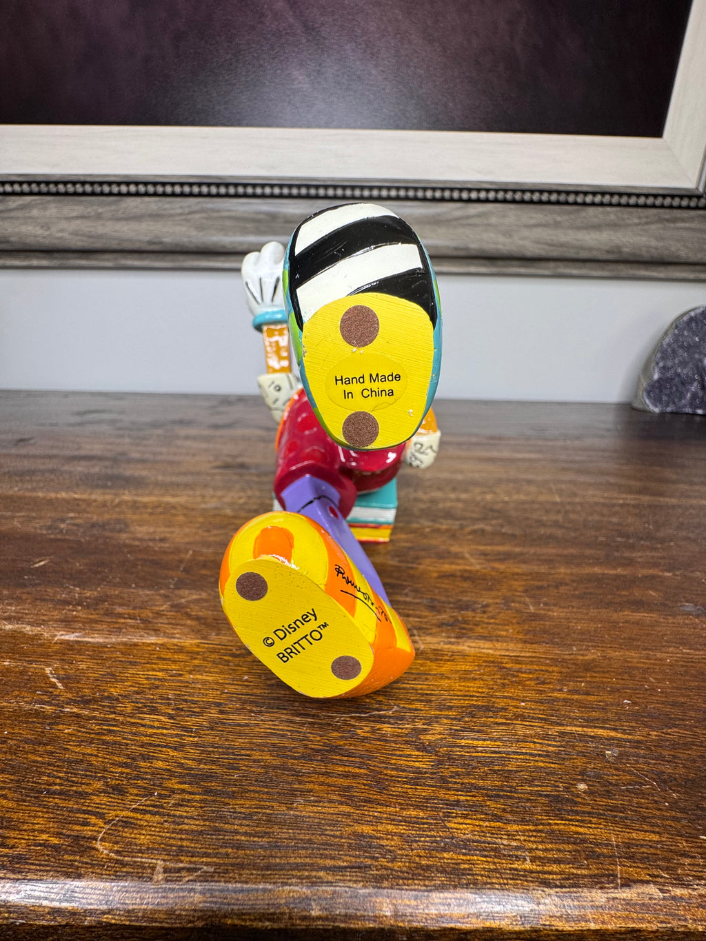 Disney by Britto 80th Anniversary of Pinocchio School Boy Figurine