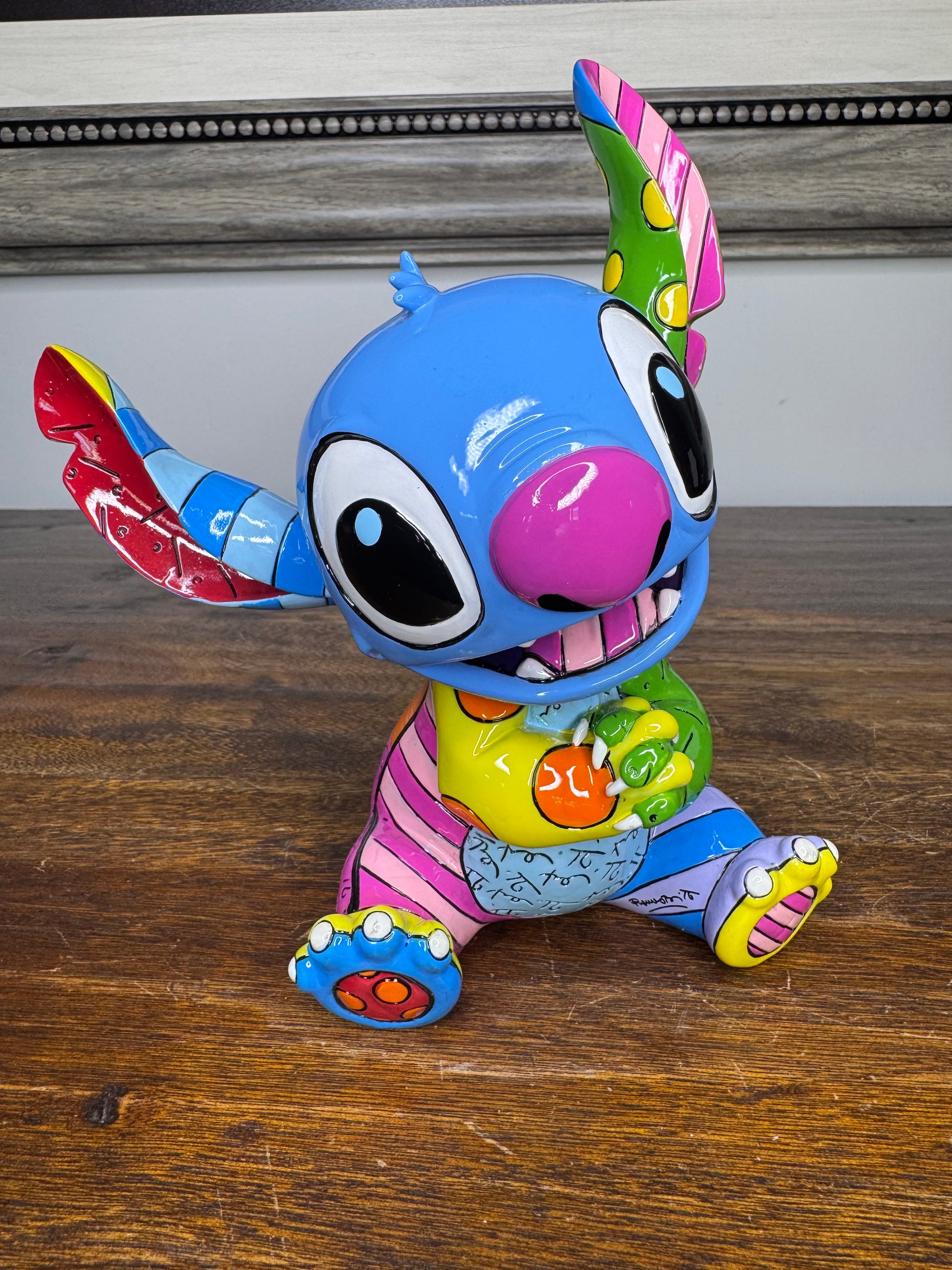 Disney by Britto Stitch Figurine New In Box