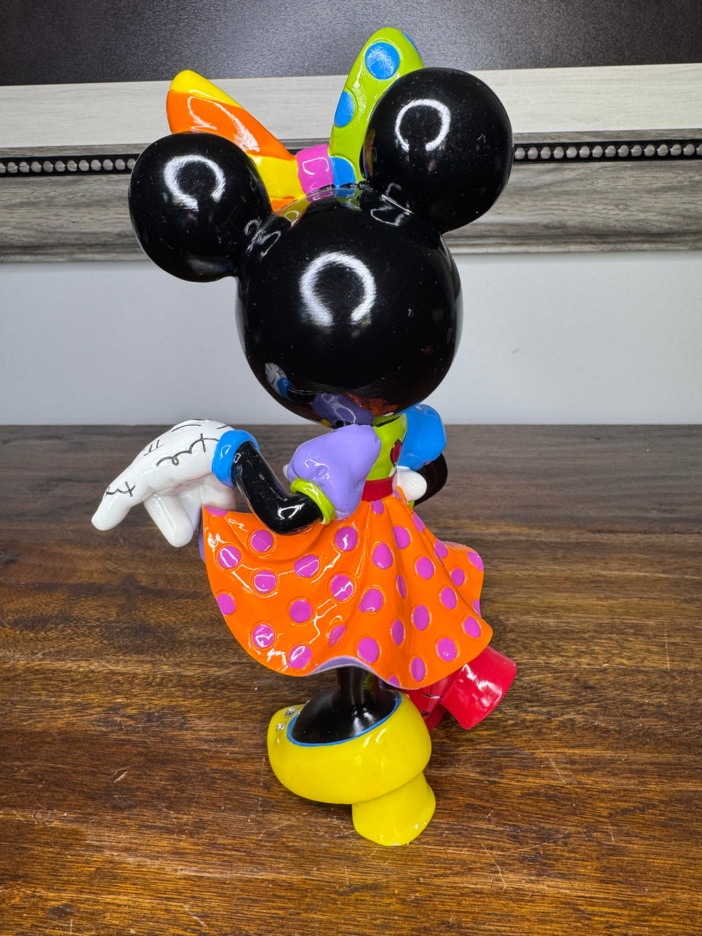 Disney by Britto 90th Anniversary Minnie Mouse Bling Figurine