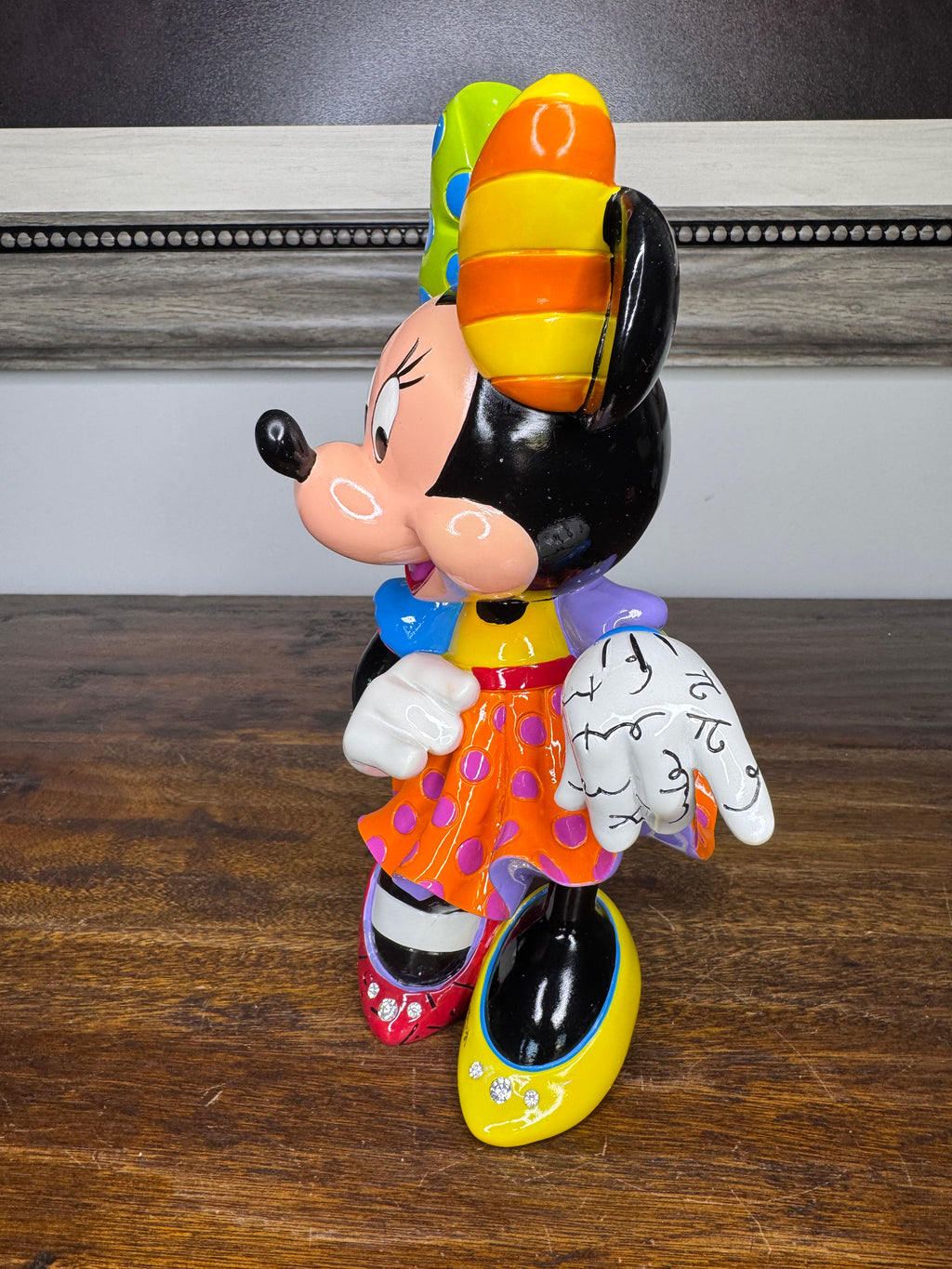 Disney by Britto 90th Anniversary Minnie Mouse Bling Figurine