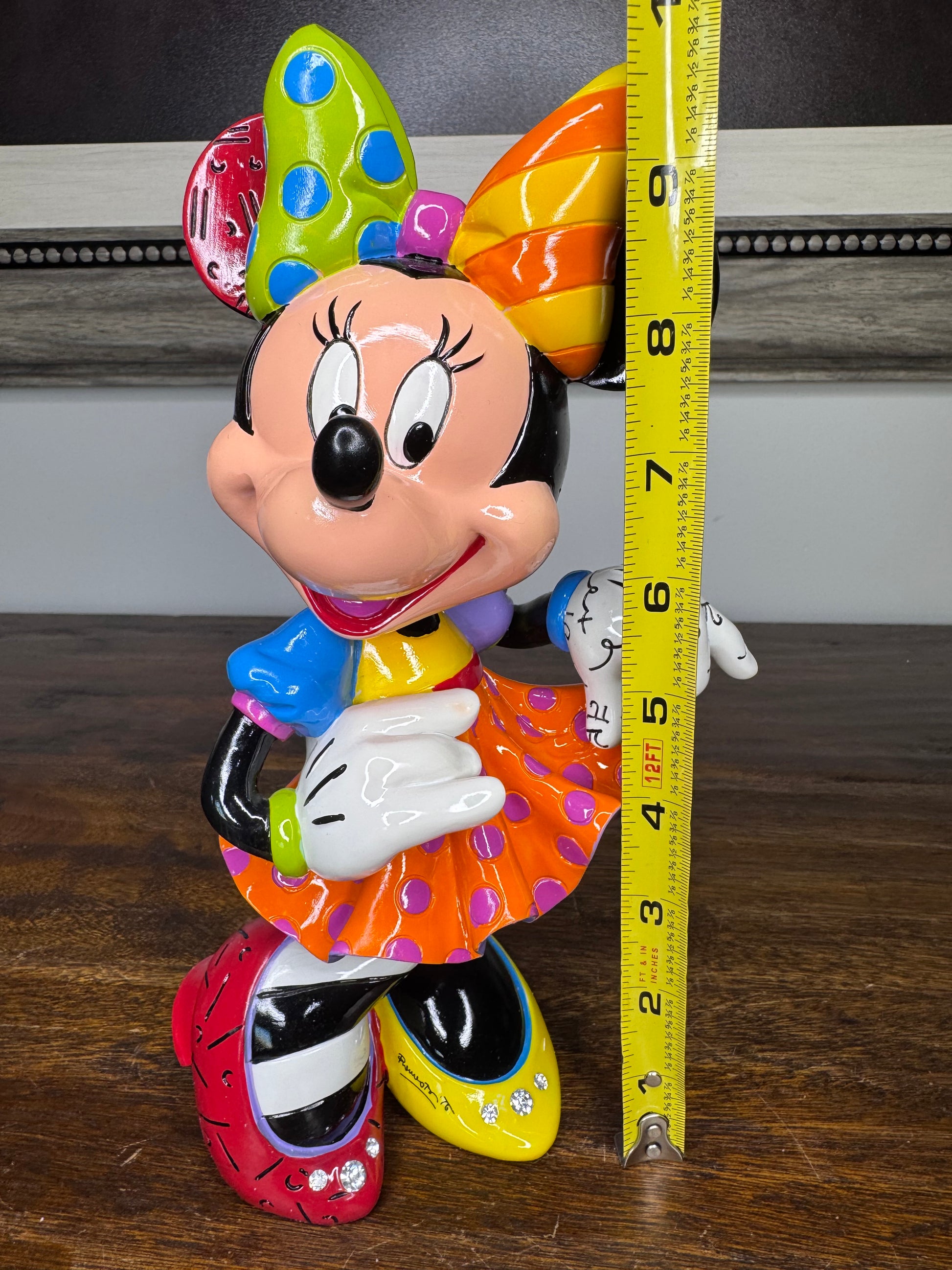 Disney by Britto 90th Anniversary Minnie Mouse Bling Figurine