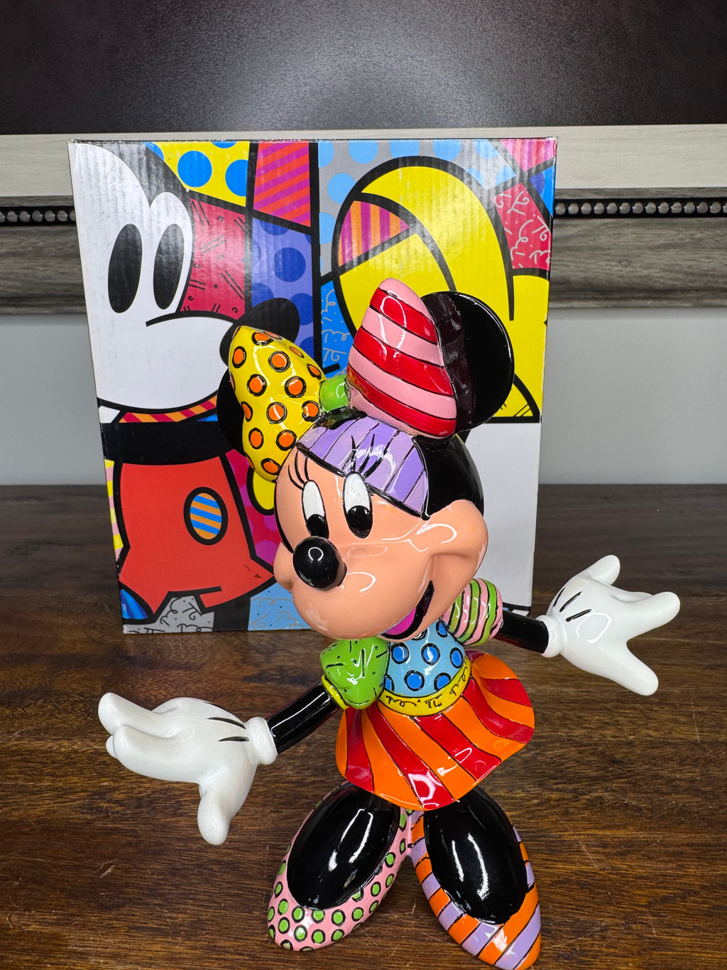 Disney by Britto Minnie Mouse Mint w/ Box