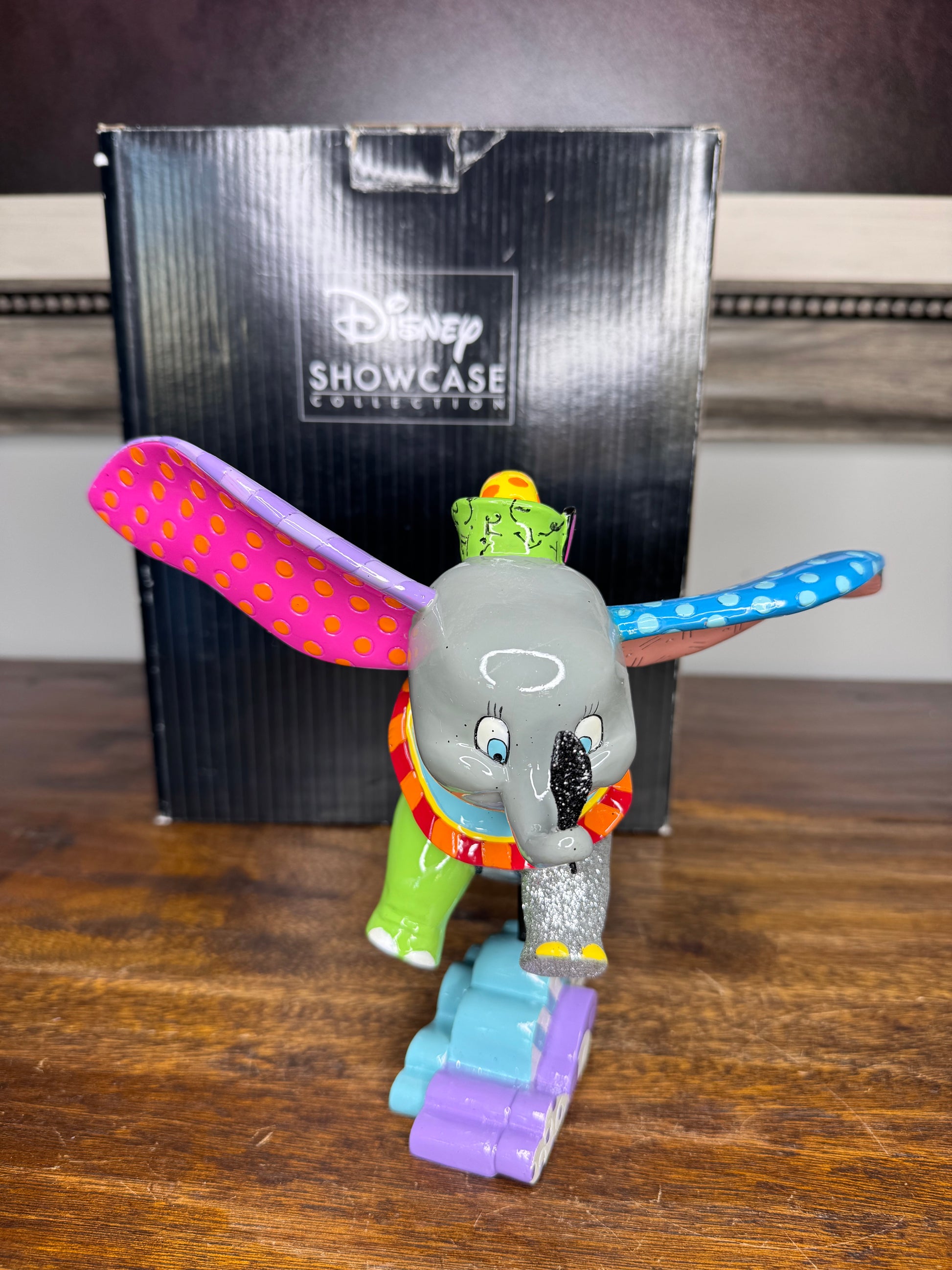 Disney by Britto Dumbo Figurine Mint w/ Box