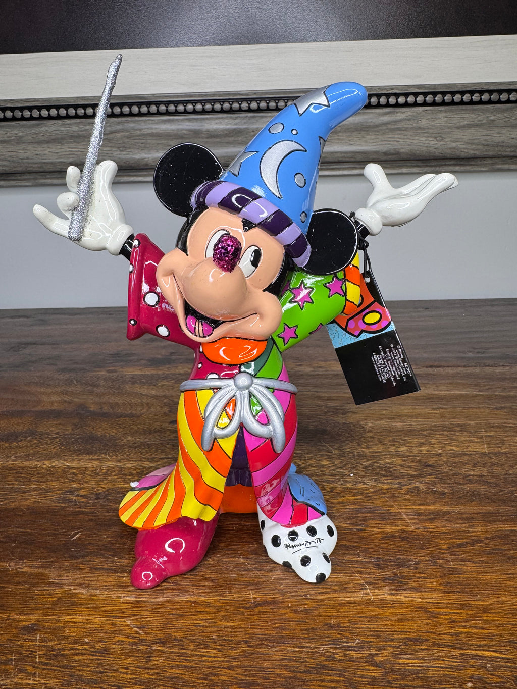 Disney by Britto Sorcerer Mickey Mouse mint w/ Box