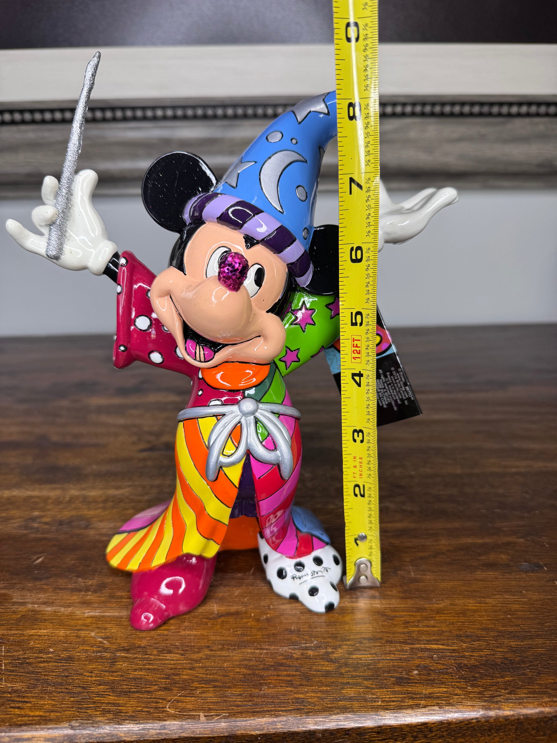 Disney by Britto Sorcerer Mickey Mouse mint w/ Box