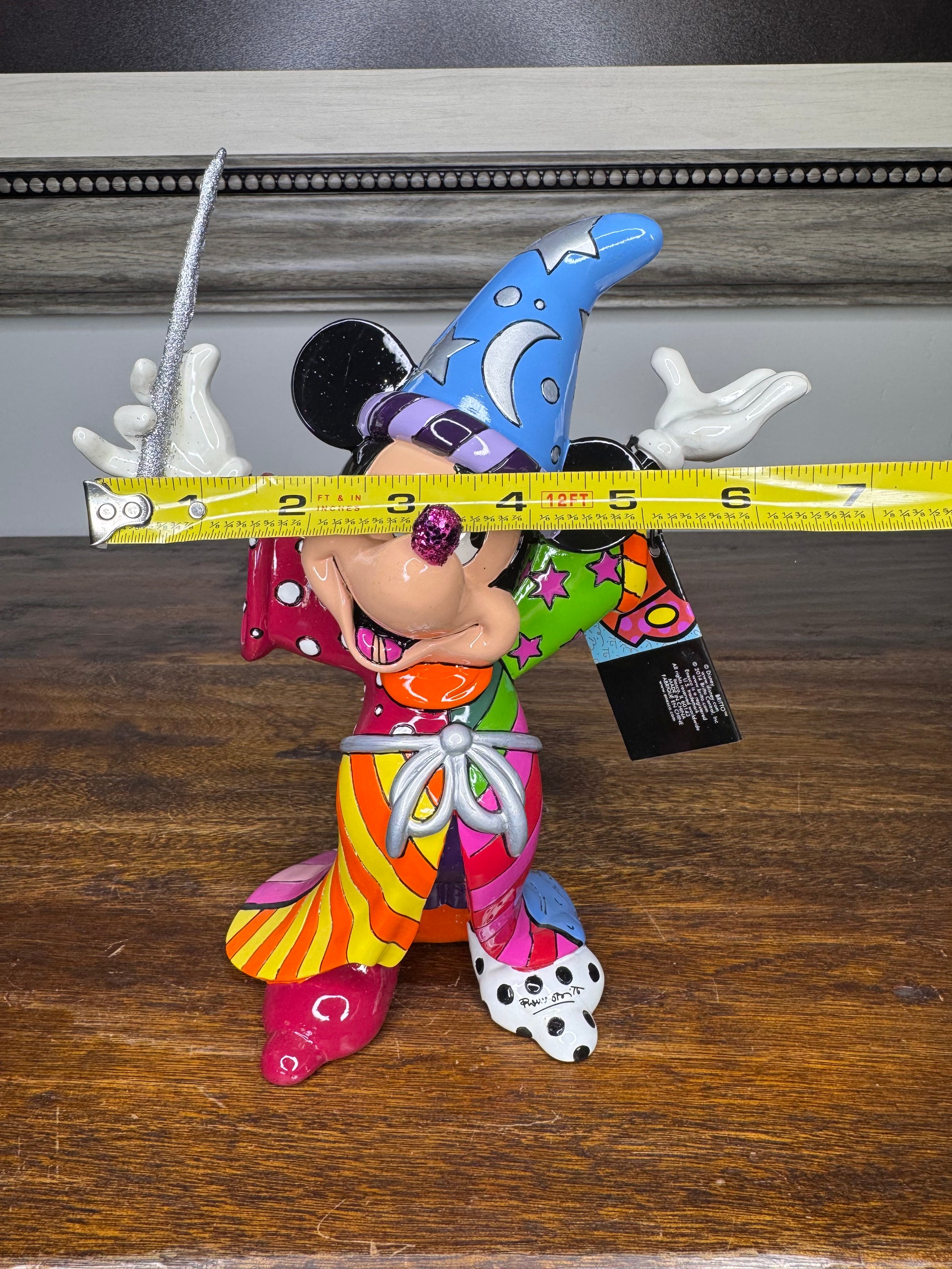 Disney by Britto Sorcerer Mickey Mouse mint w/ Box