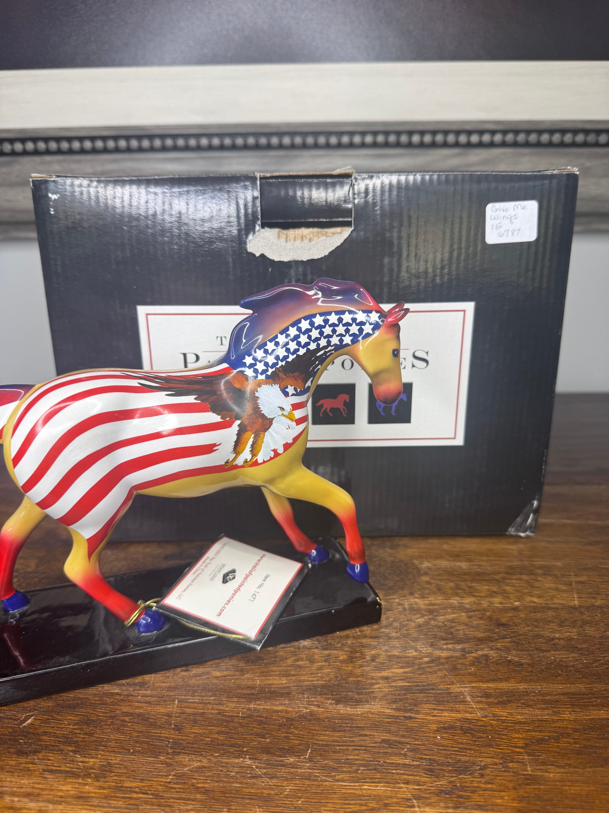 Trail of Painted Ponies "Give Me Wings" 1E figurine w/ Box