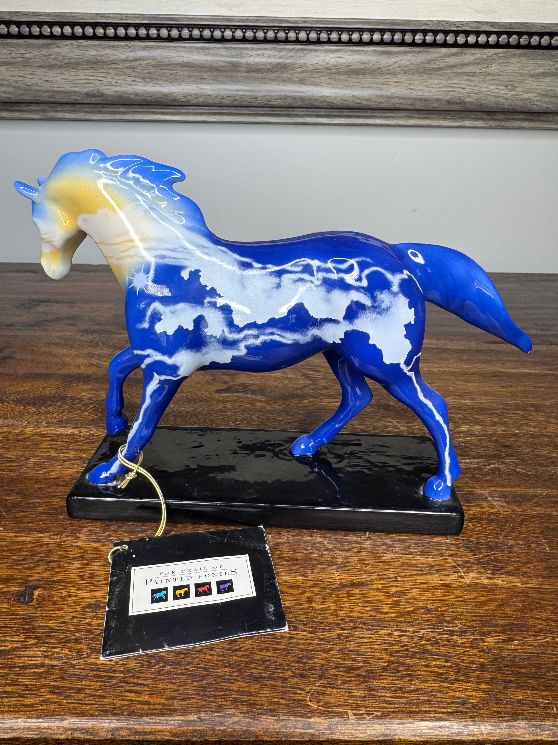 Trail of Painted Ponies 1E Lightning Bolt Colt w/ Original Black Box