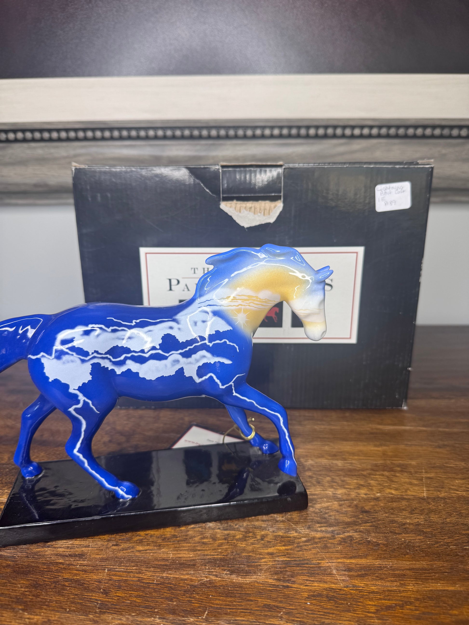 Trail of Painted Ponies 1E Lightning Bolt Colt w/ Original Black Box