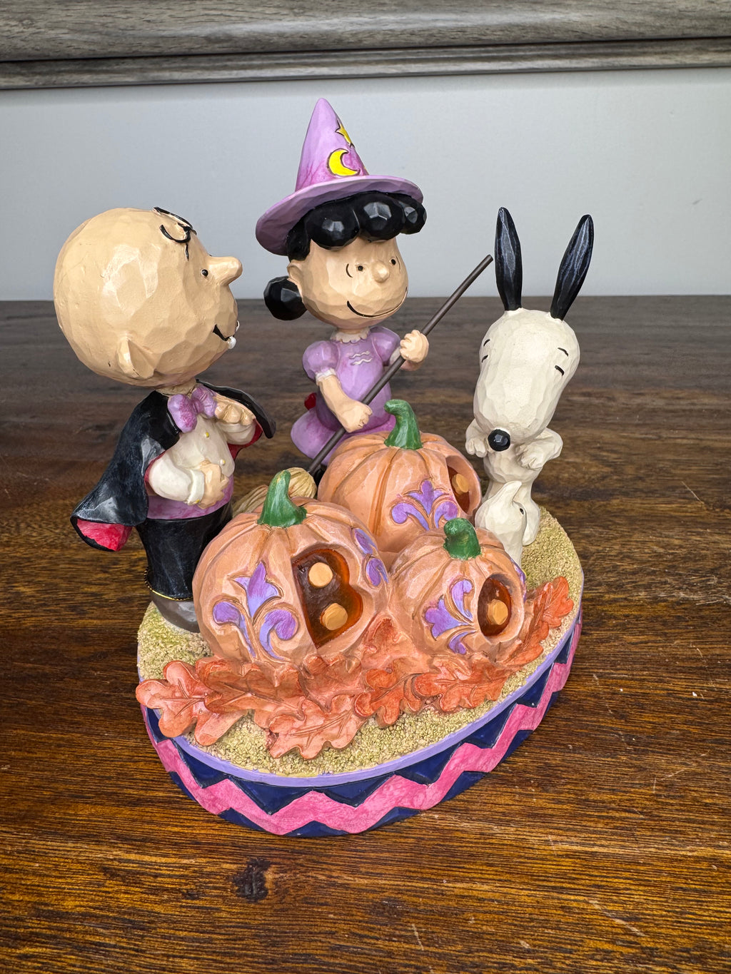 Jim Shore Peanuts "Halloween Surprises" NIB