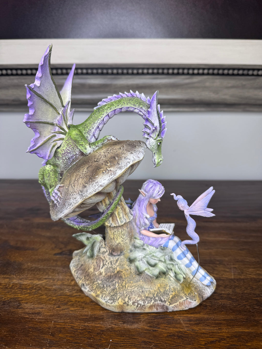 Amy Brown Storyteller Dragon and Fairy, NIB