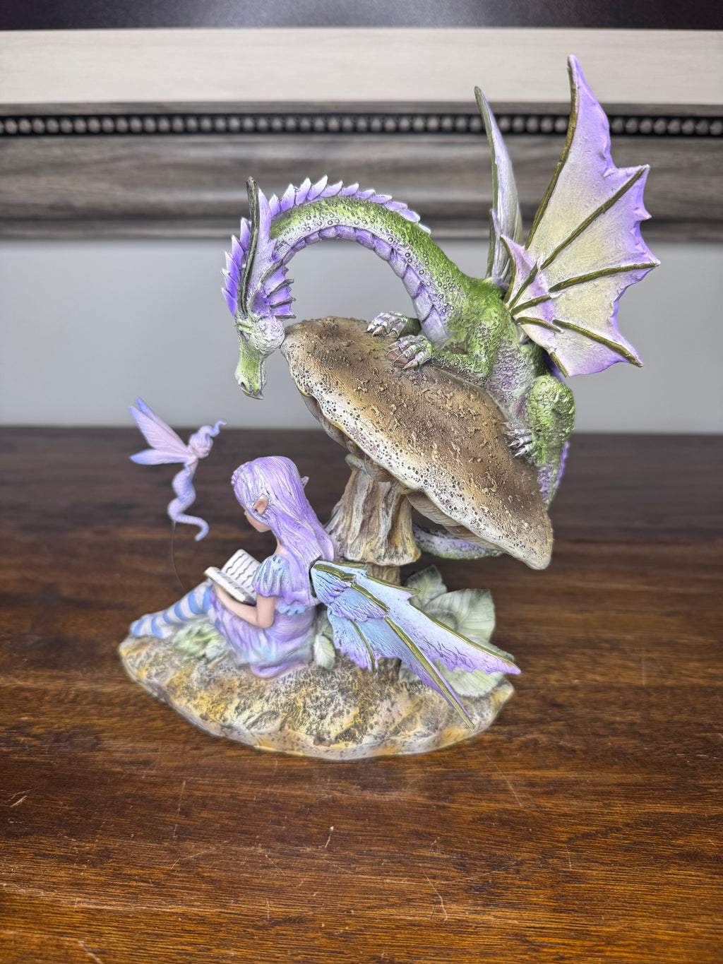 Amy Brown Storyteller Dragon and Fairy, NIB
