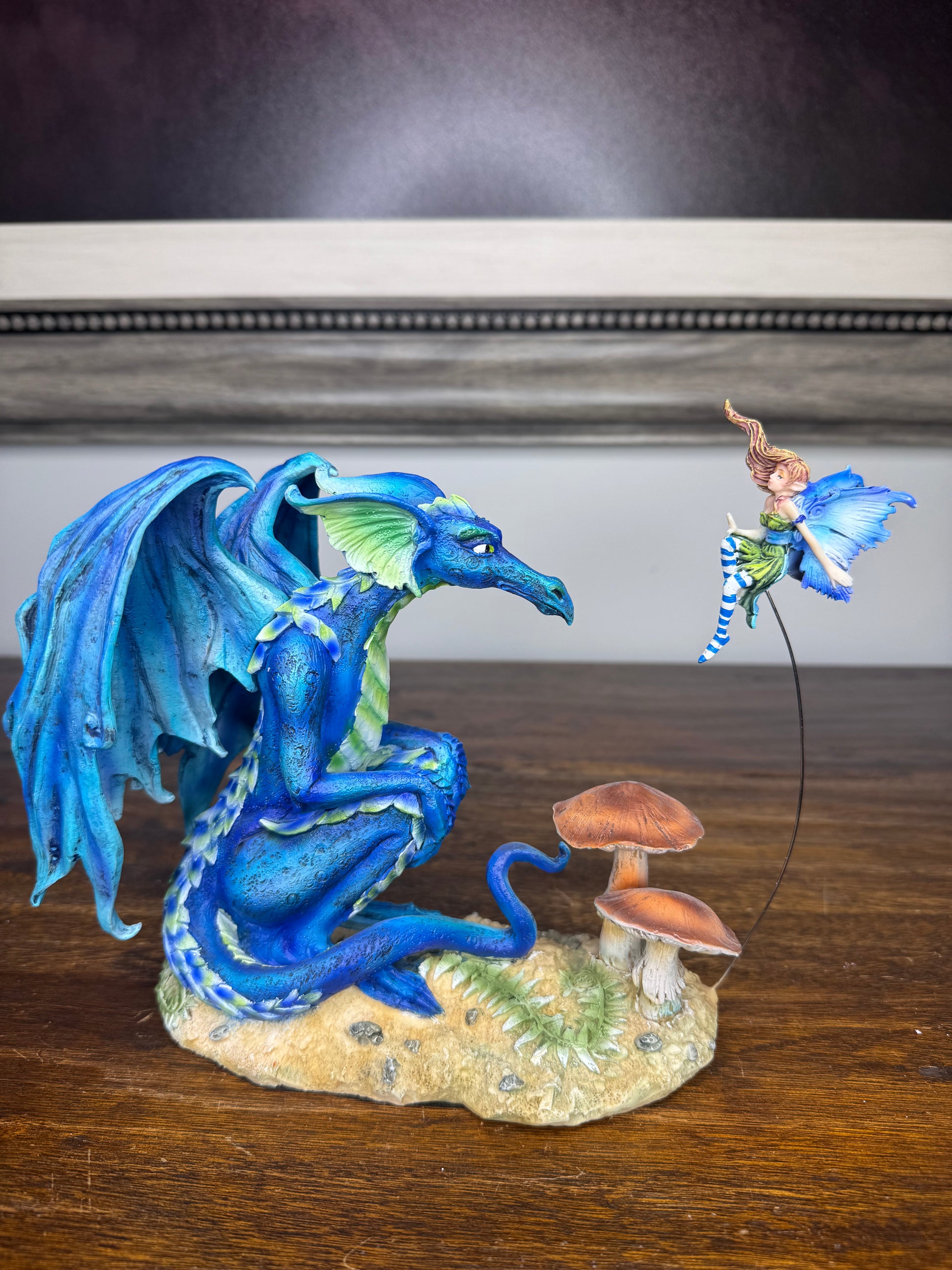 Amy Brown Close Encounters Dragon and Fairy Figurine NIB