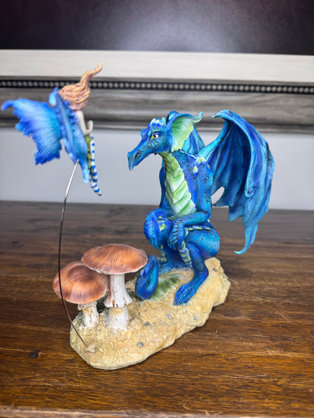 Amy Brown Close Encounters Dragon and Fairy Figurine NIB