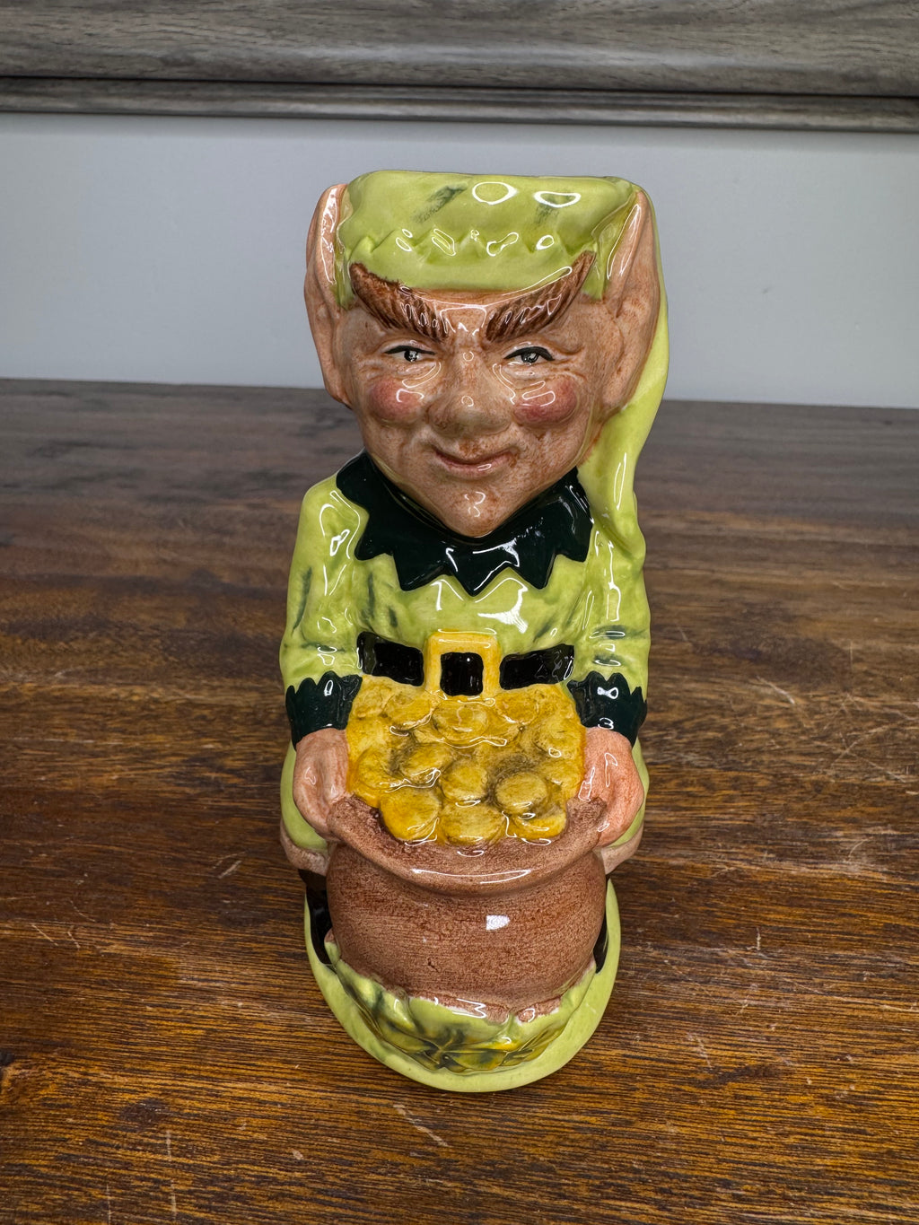 Royal Doulton Limited Edition Leprechaun 5" Toby Character Jug w/ COA 608/2,500