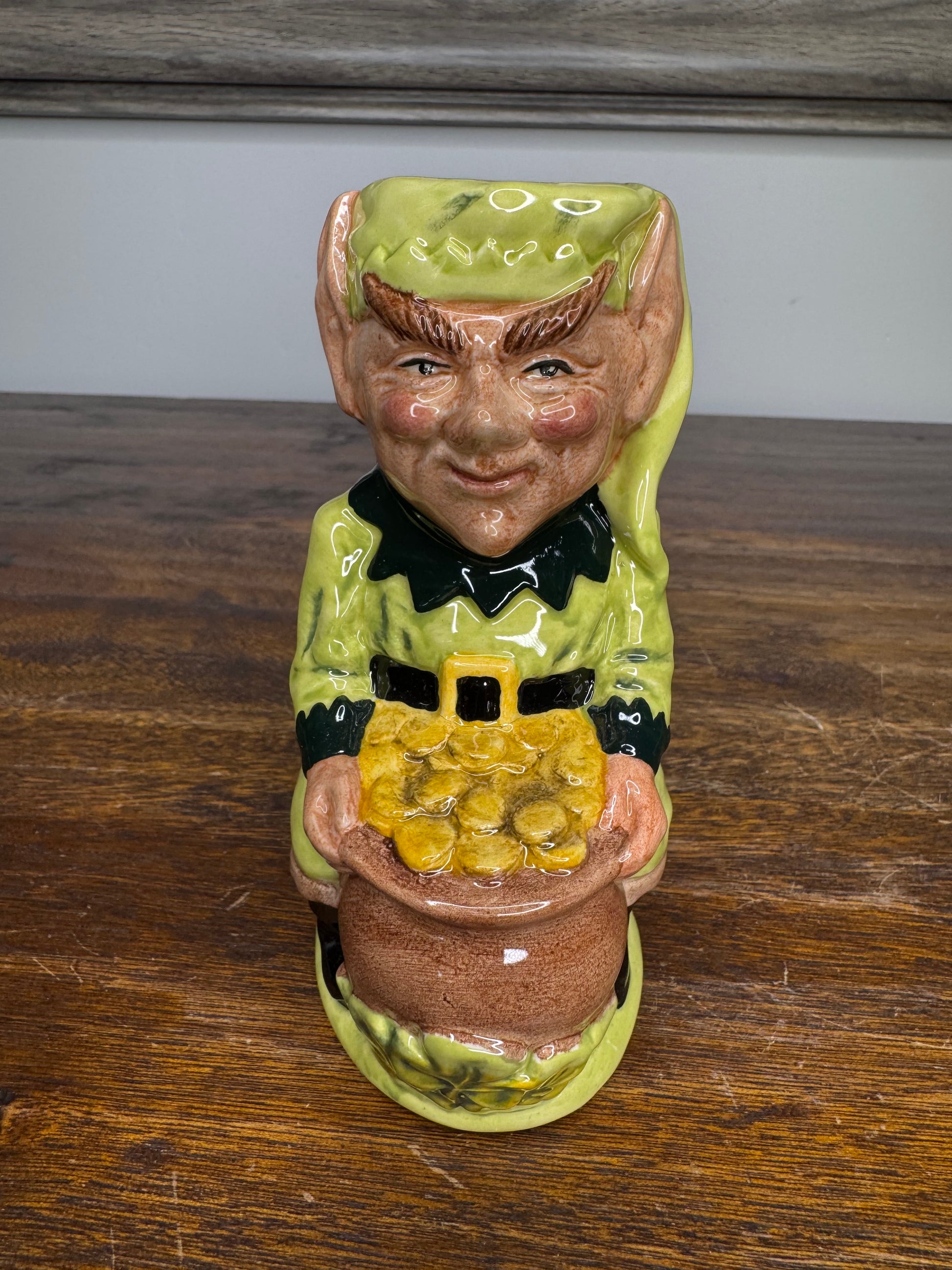 Royal Doulton Limited Edition Leprechaun 5" Toby Character Jug w/ COA 608/2,500