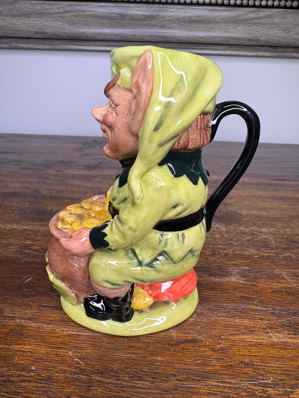 Royal Doulton Limited Edition Leprechaun 5" Toby Character Jug w/ COA 608/2,500