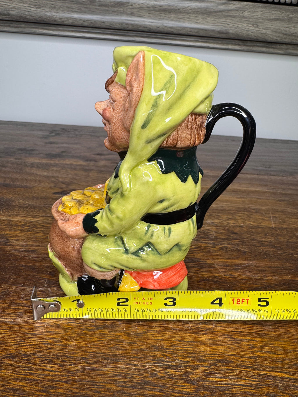 Royal Doulton Limited Edition Leprechaun 5" Toby Character Jug w/ COA 608/2,500