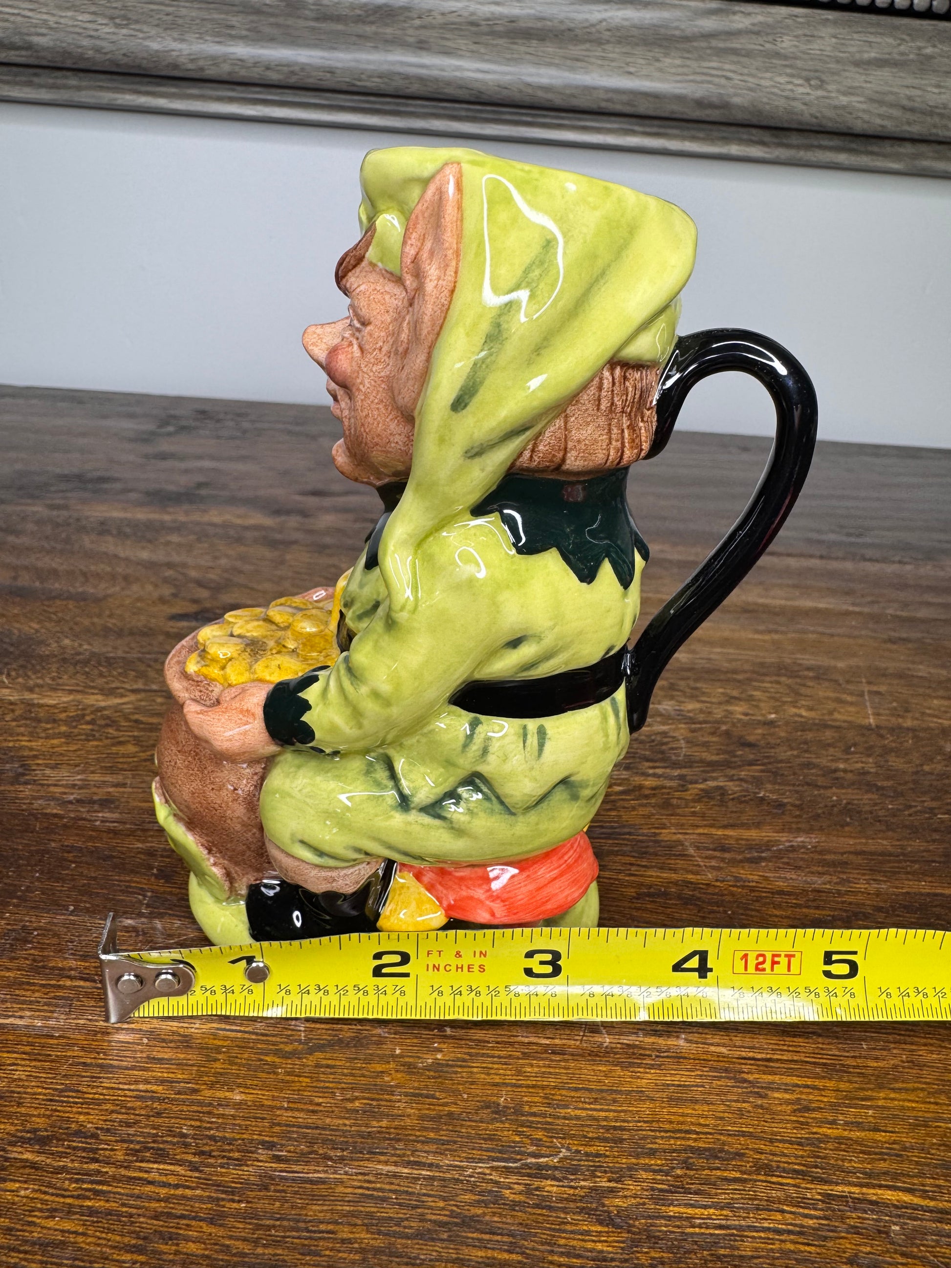 Royal Doulton Limited Edition Leprechaun 5" Toby Character Jug w/ COA 608/2,500