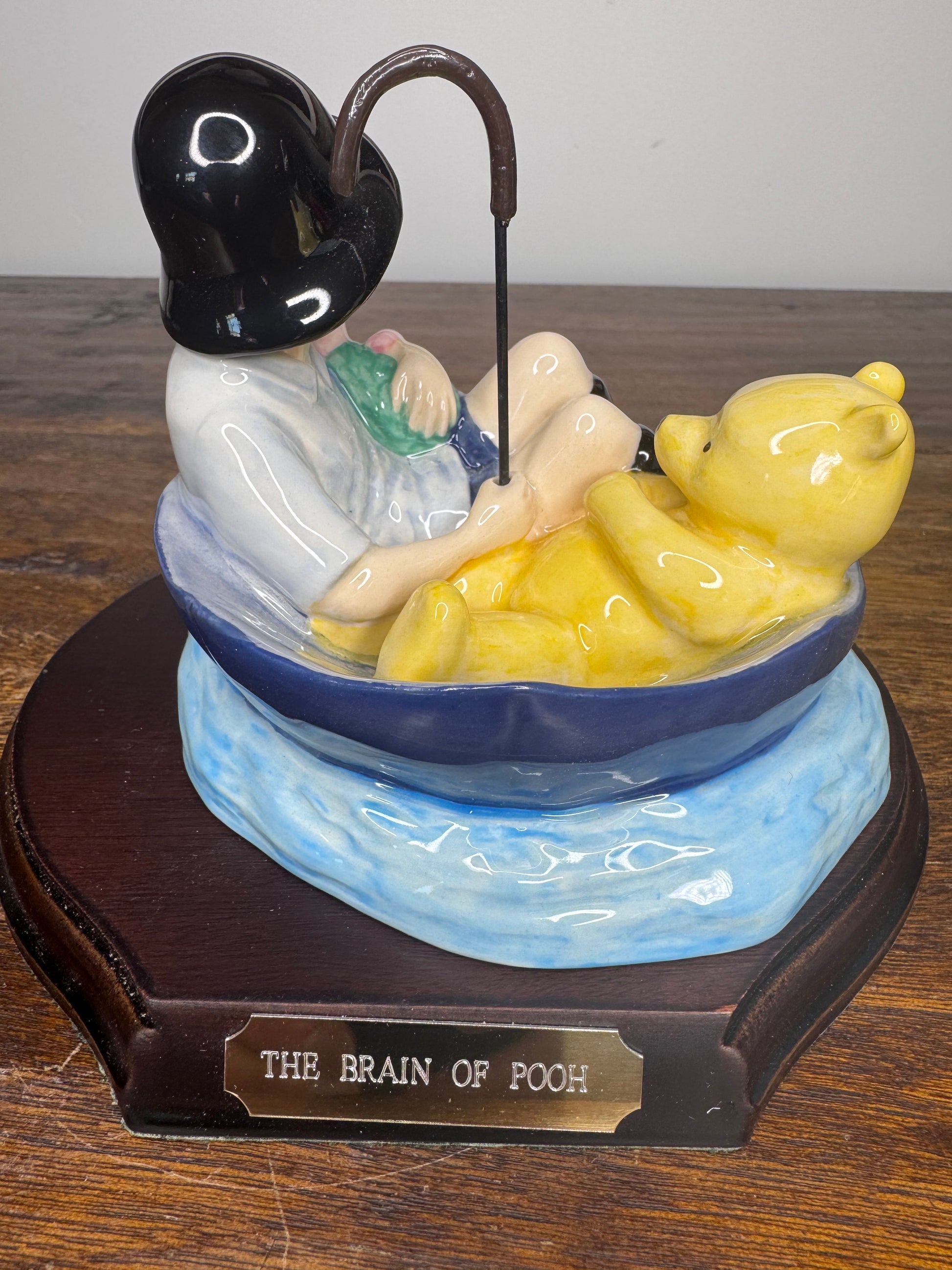 Limited Edition Royal Doulton "The Brain Of Pooh" Winnie the Pooh Figurine w/ Box