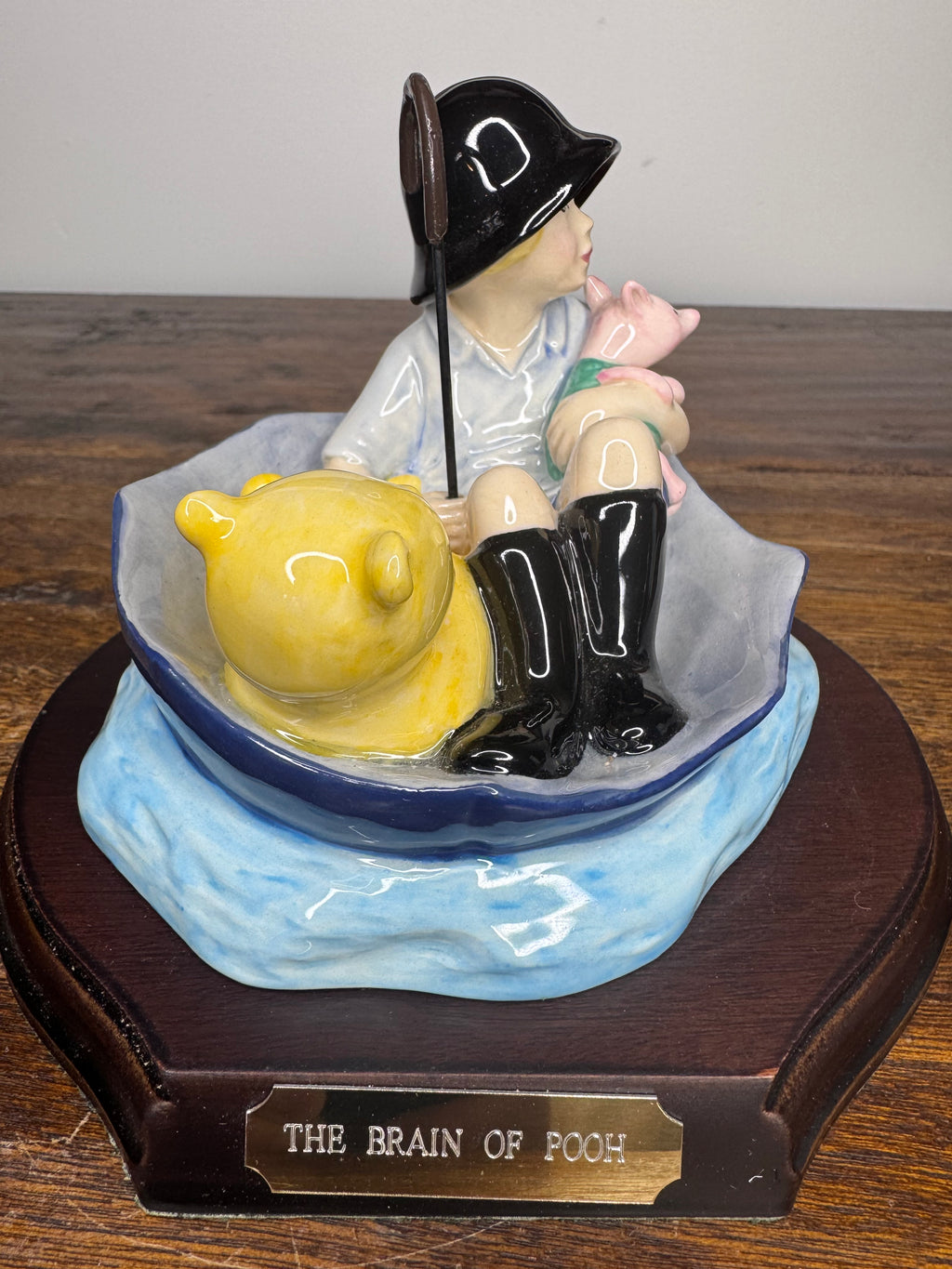 Limited Edition Royal Doulton "The Brain Of Pooh" Winnie the Pooh Figurine w/ Box