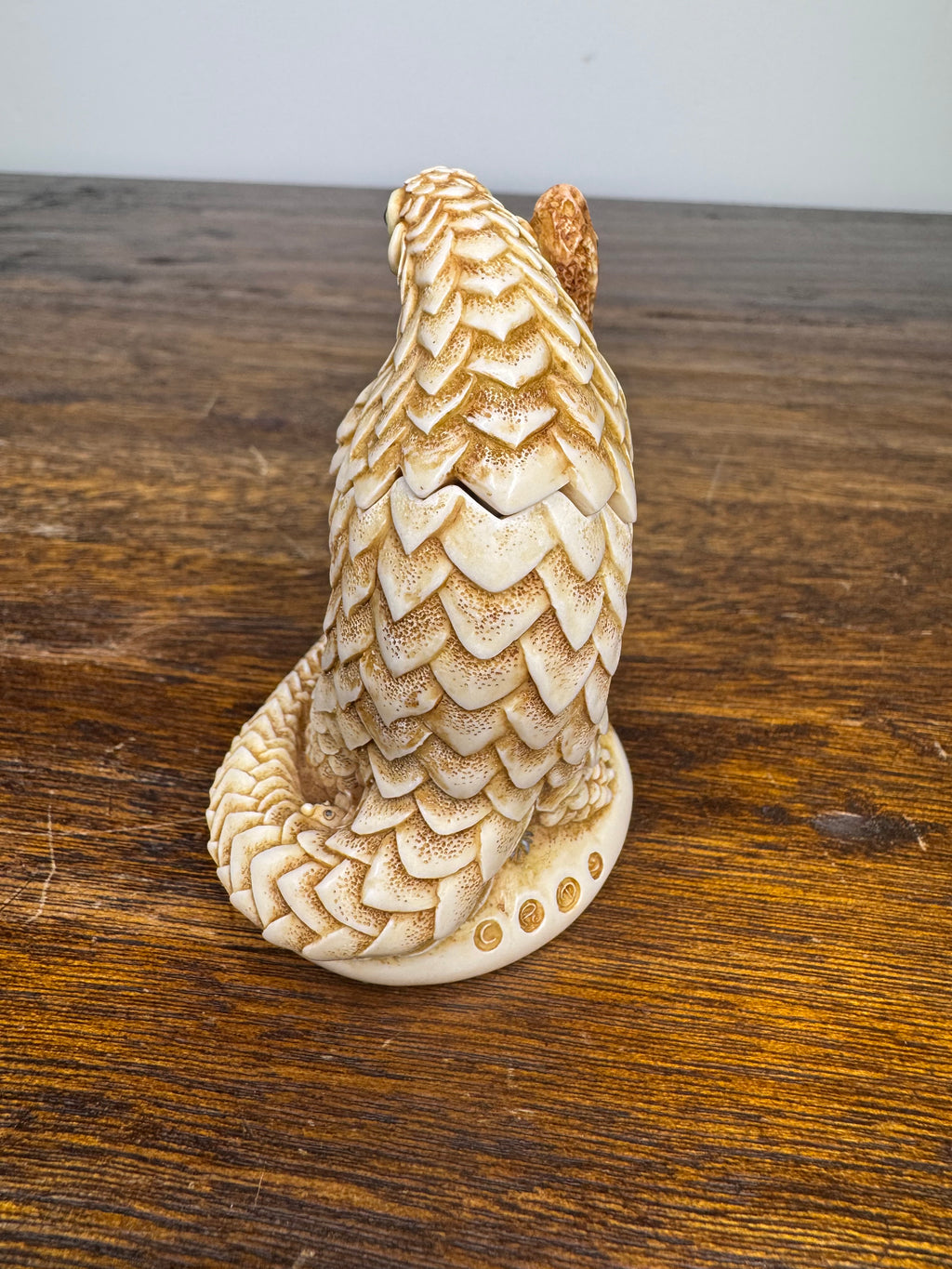 Harmony Kingdom "King Of The Hill" Pangolin Anteater Trinket Box
