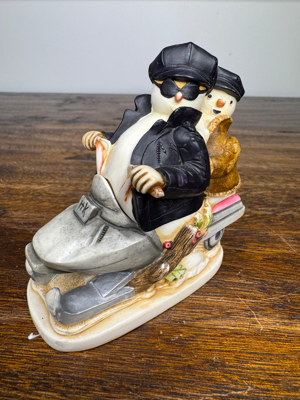Harmony Kingdom "Easy Slider" Snowman Trinket Box